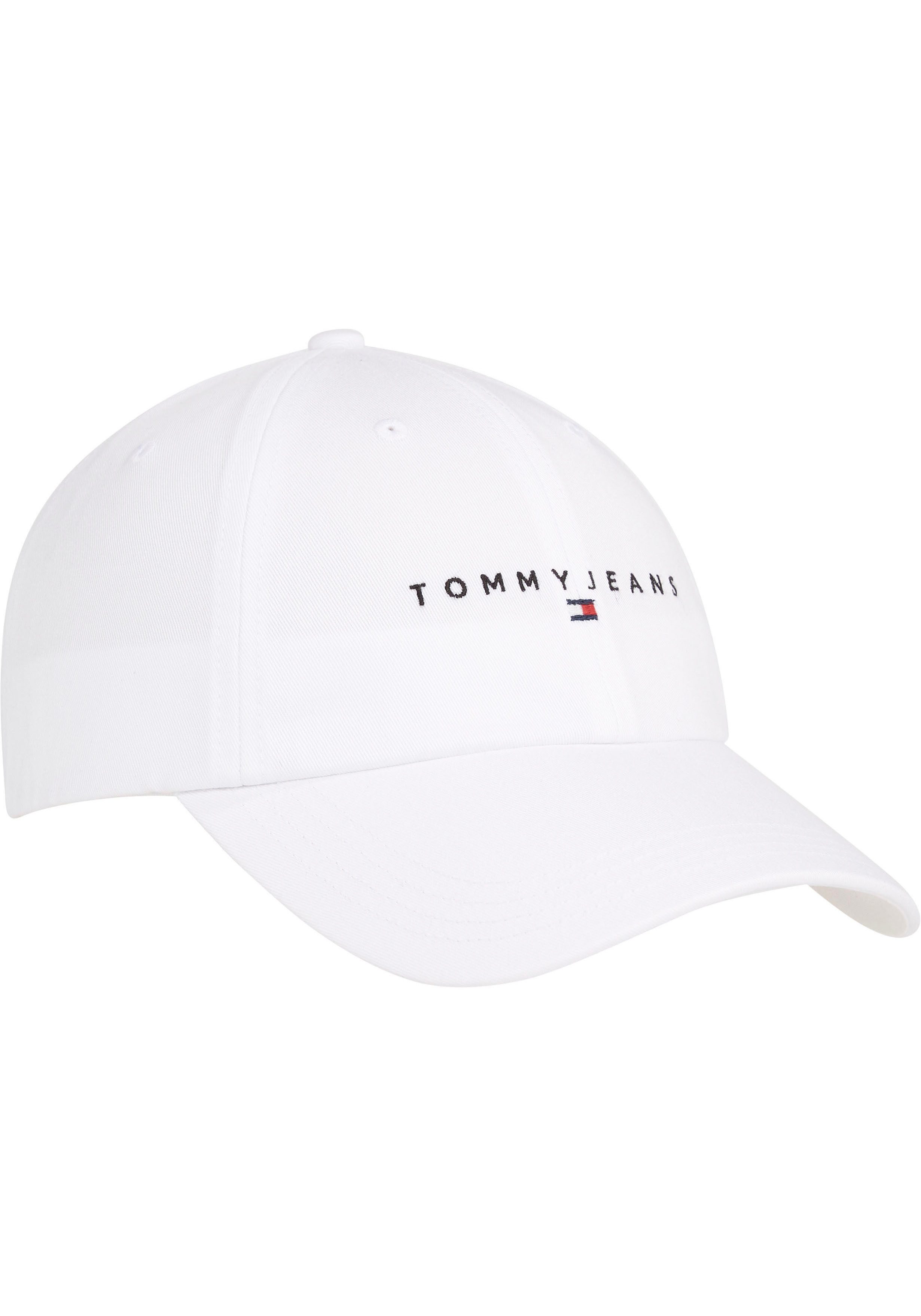 TOMMY JEANS Baseball pet TJM LINEAR LOGO 6-PANEL CAP met geborduurd logo-opschrift