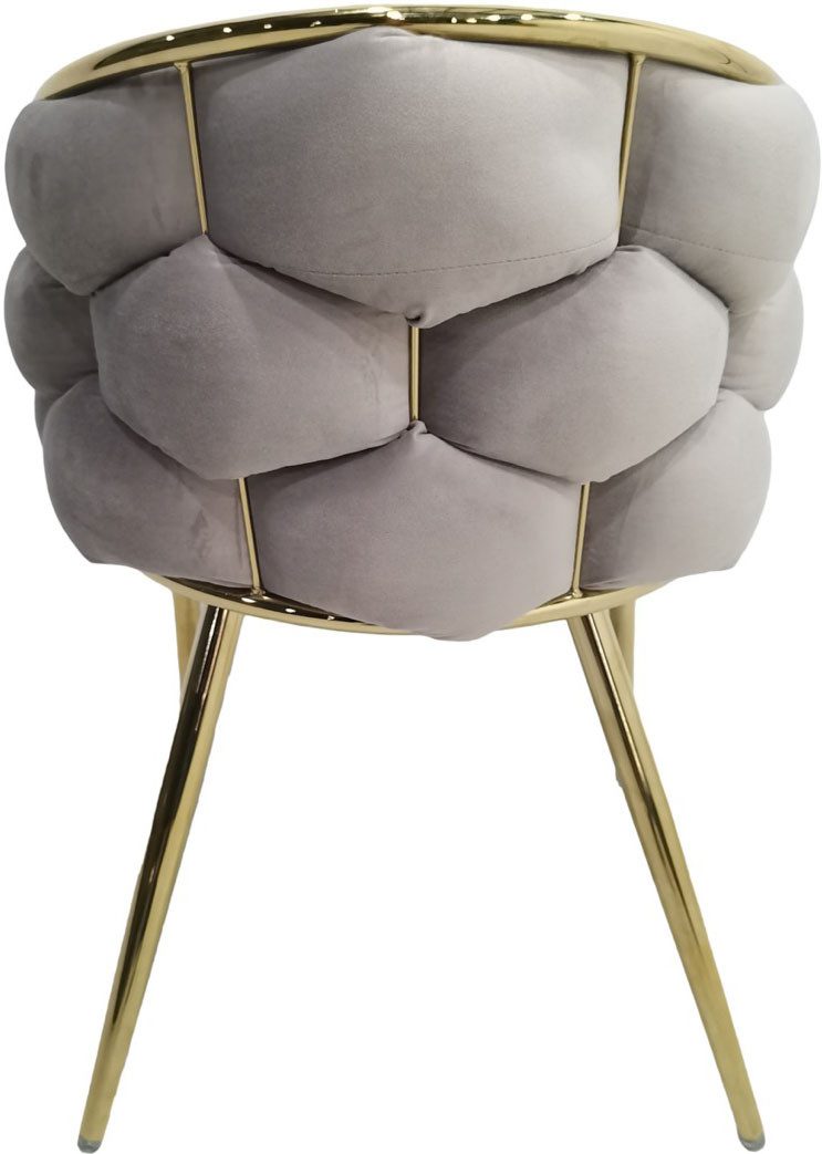 Kayoom Stoel Grace 125 2-delige set, frame van ijzer, comfortabel gepolsterd (set, 2 stuks)