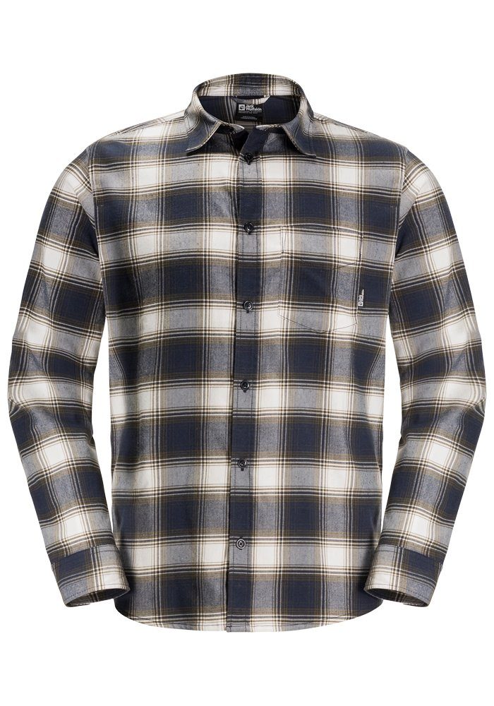 Jack Wolfskin Flanellen overhemd Wandelweg shirt M