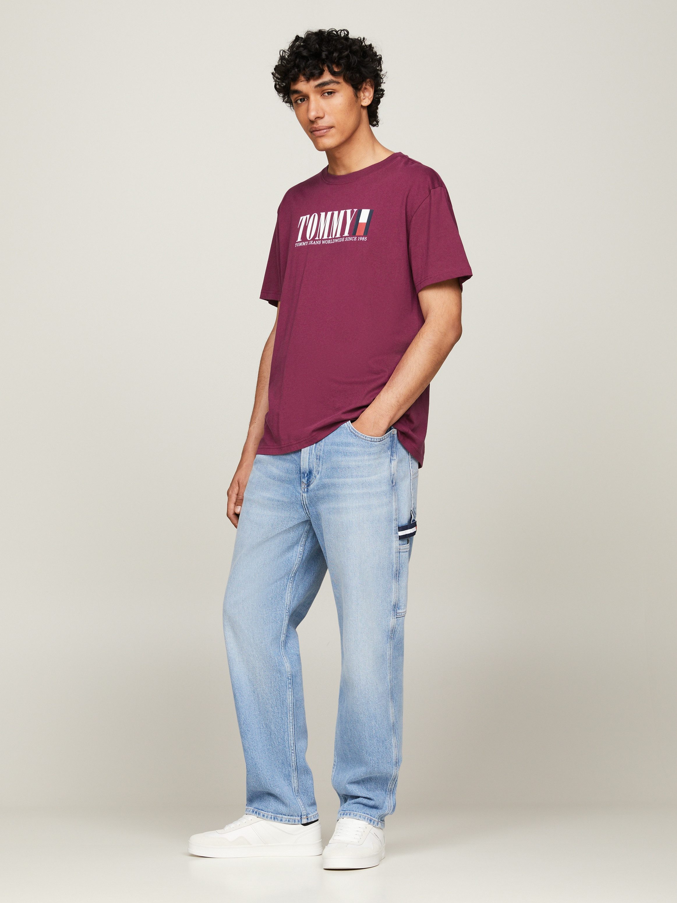 TOMMY JEANS T-shirt TJM REG TOMMY DNA FLAG TEE EXT