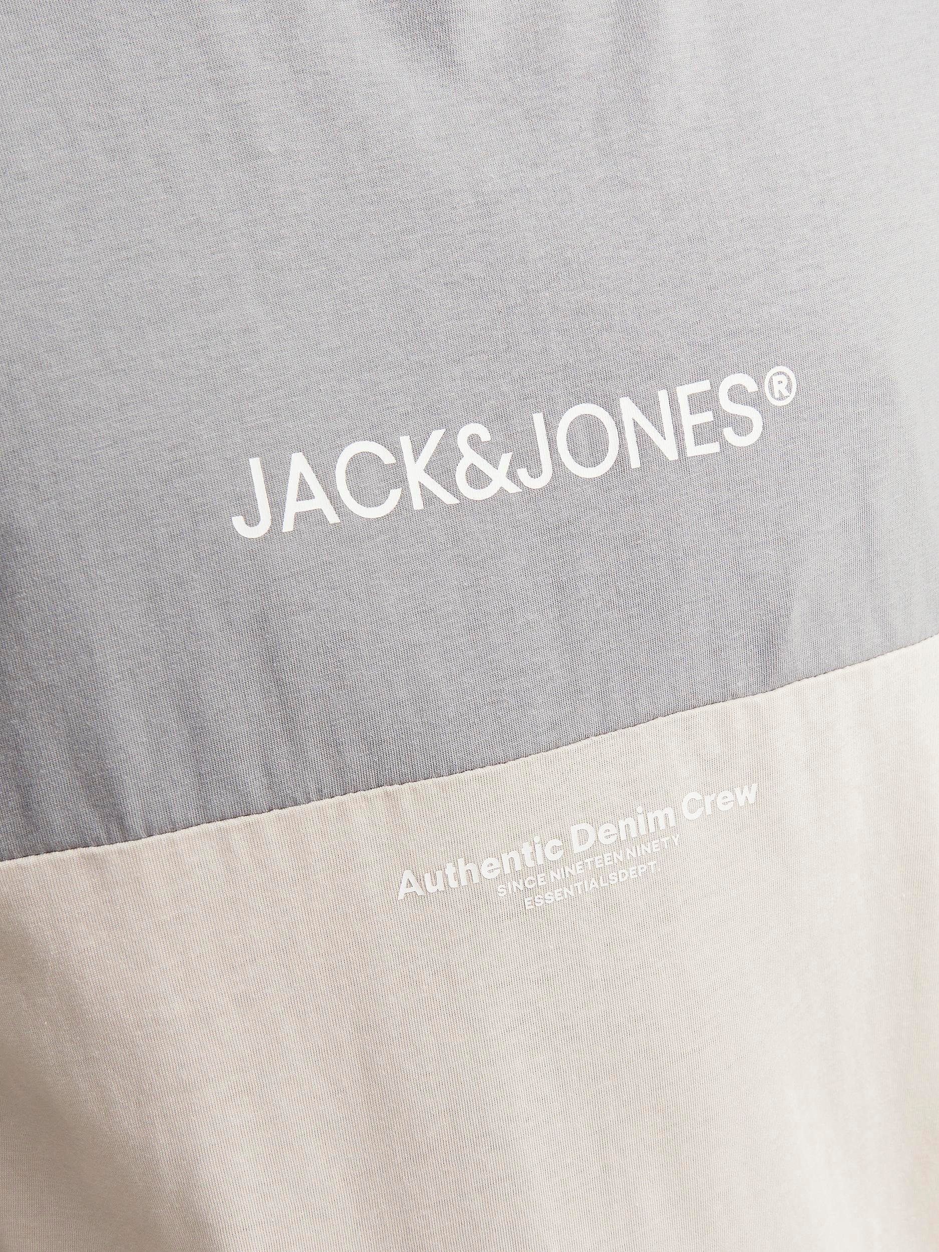 Jack & Jones Shirt met korte mouwen JJERYDER BLOCKING TEE SS LN