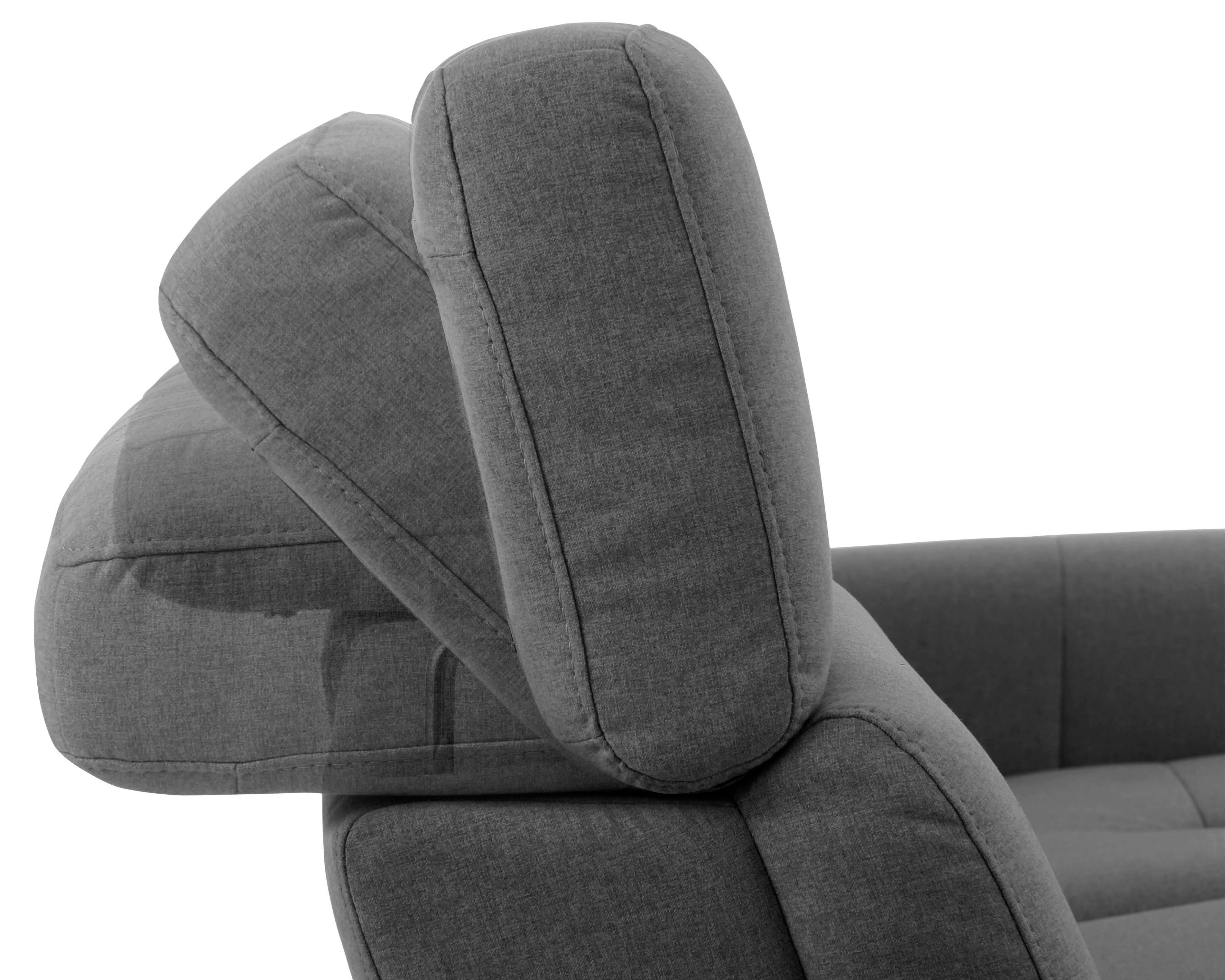 Home affaire Hoekbank Sentrano, L-vorm, 275 cm, man. of electr. relaxfunctie en usb/kopverstelling