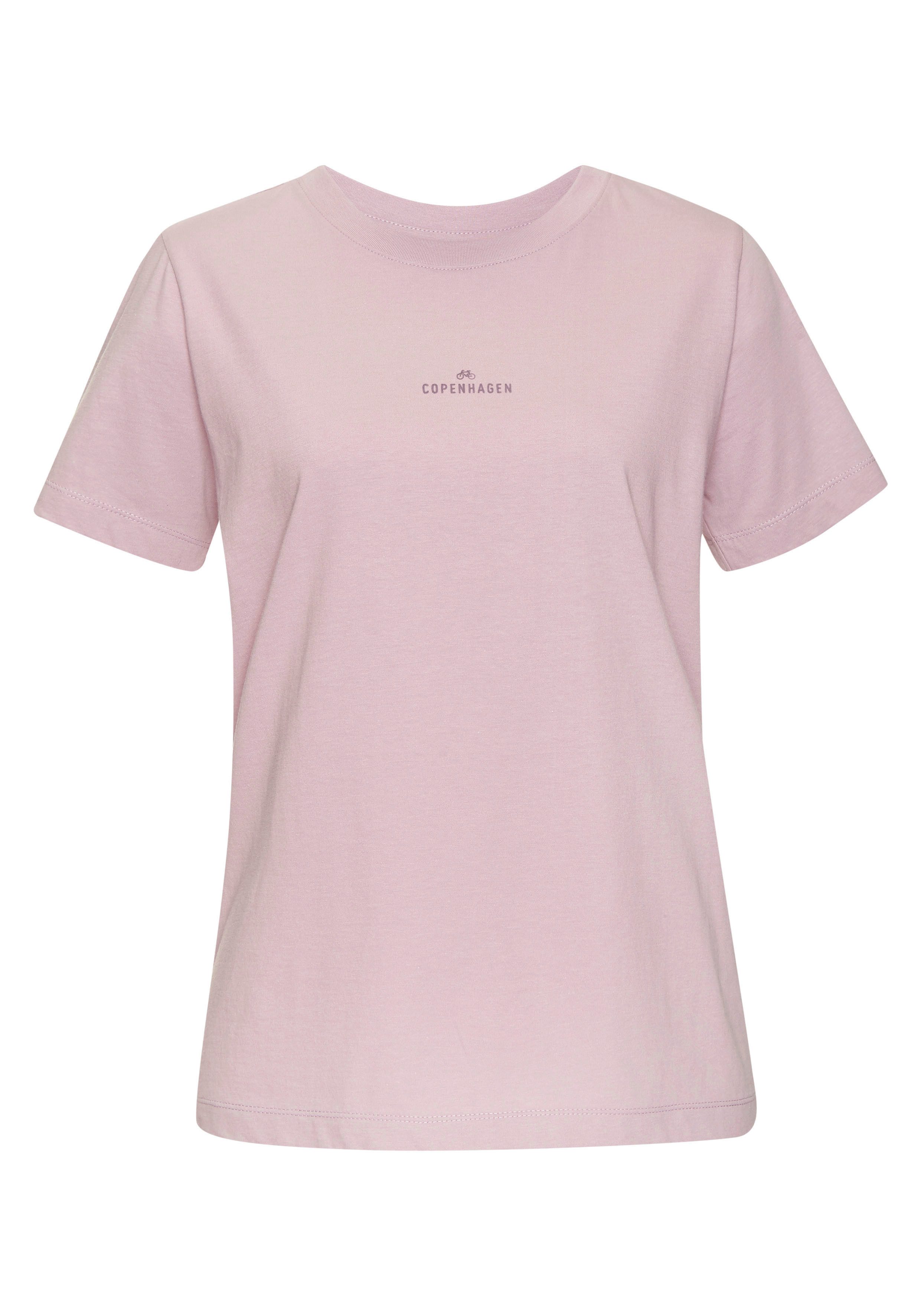 Copenhagen Studios T-shirt Met subtiele logoprint vooraan van zachte jersey kwaliteit met biologische katoen