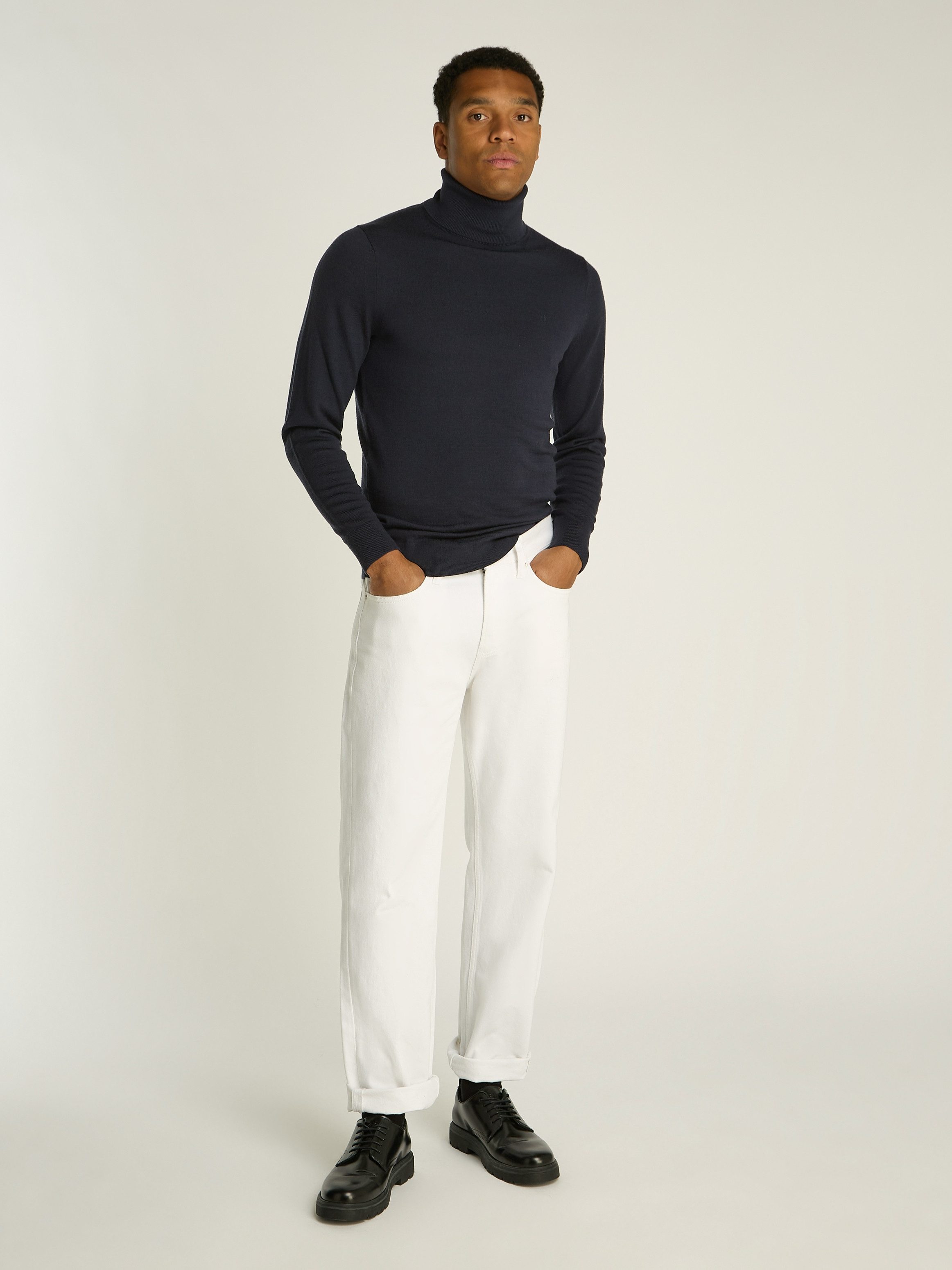 Calvin Klein Coltrui SUPERIOR WOOL TURTLE NECK