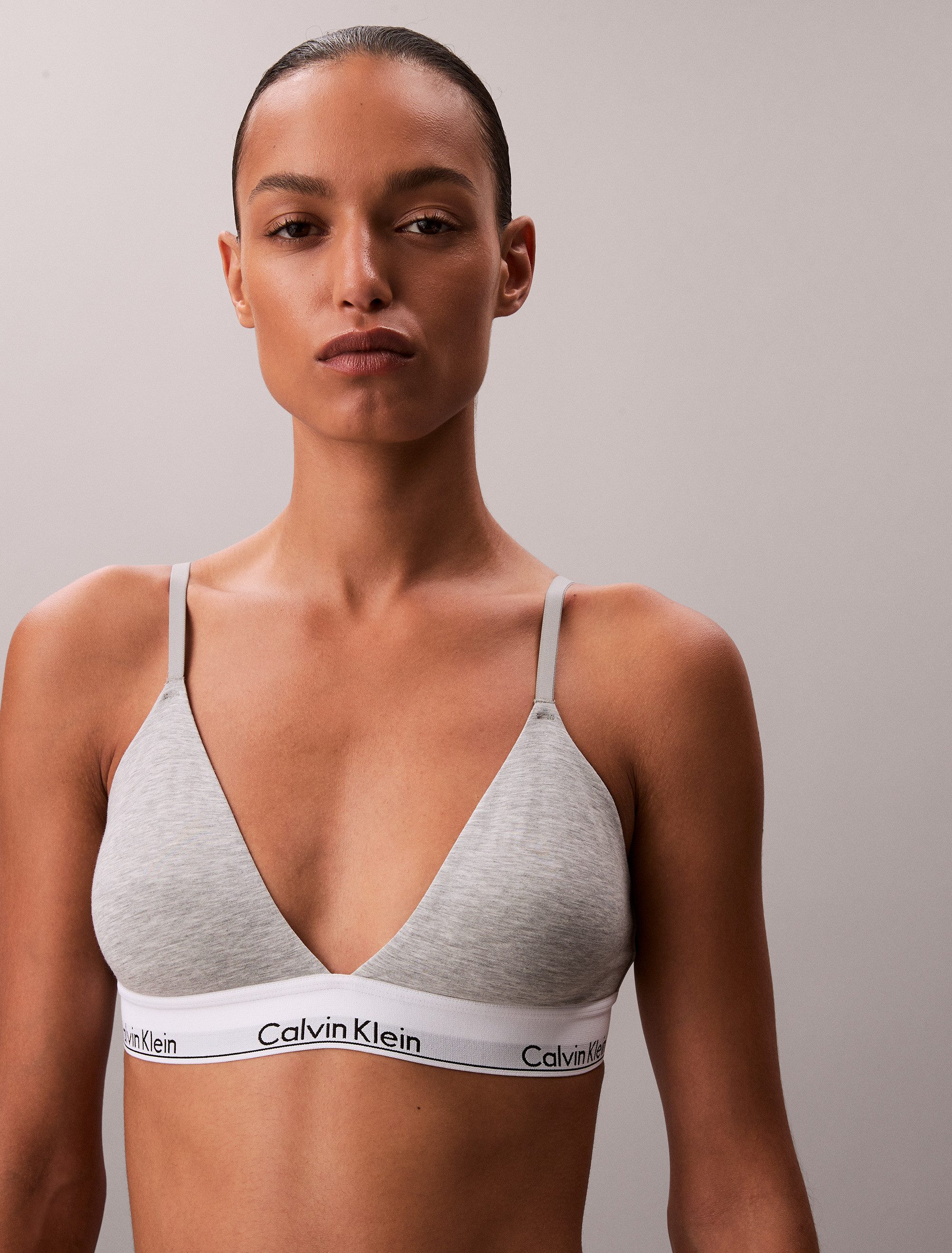 Calvin Klein Triangel-bh LGHT LINED TRIANGLE met ck-logo op de tailleband