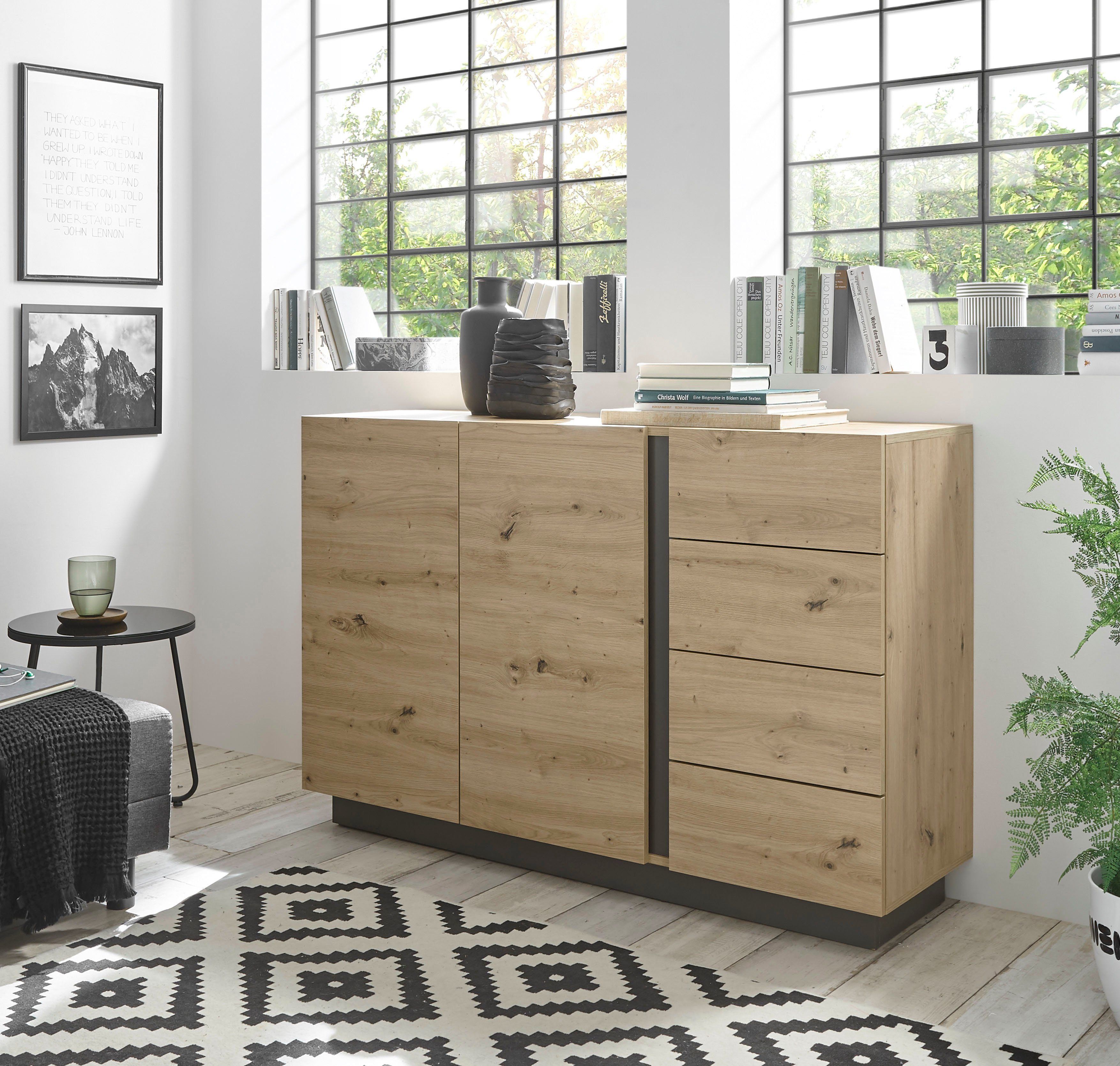 INOSIGN Dressoir CLAiR dressoir 53 dressoirs bruin