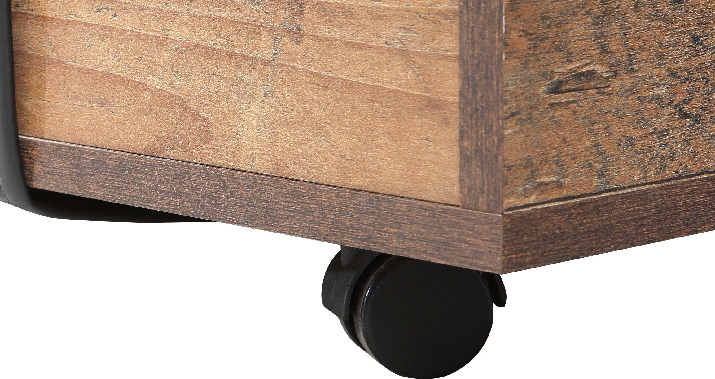 FORTE Salontafel Fobya op wieltjes, breedte ca. 110 cm