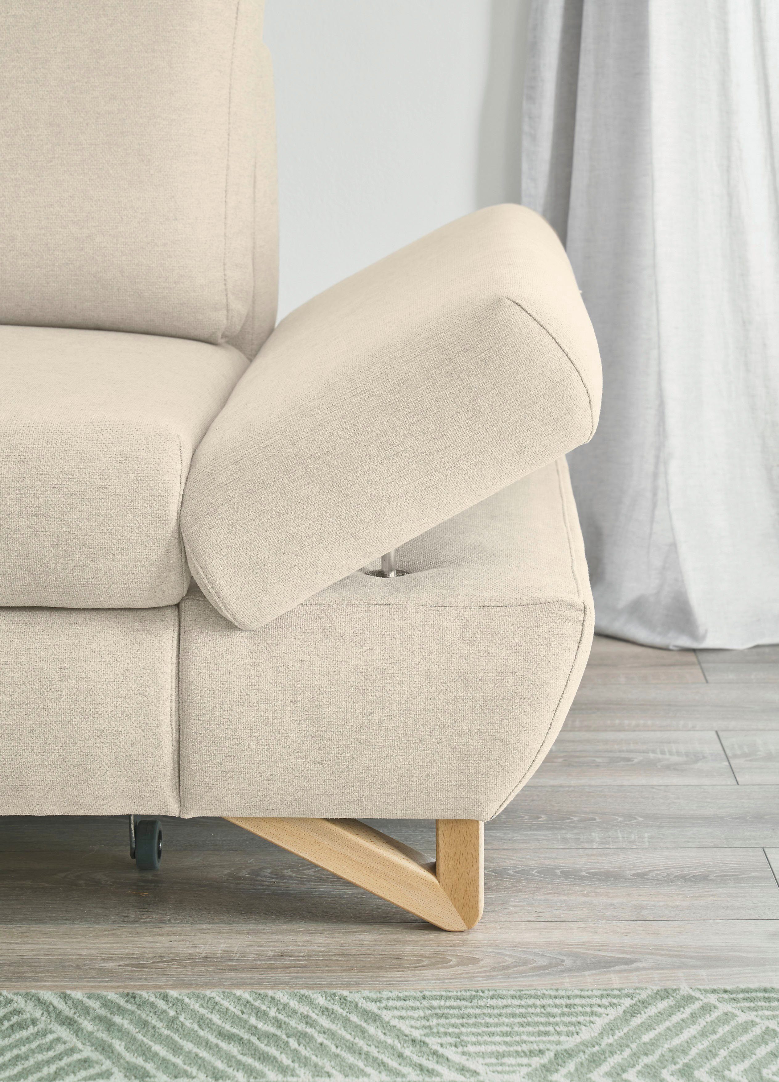 INOSIGN Slaapbank City/Giron comfortabele slaapbank (ligoppervlak 245 x 138 cm) en bedlade