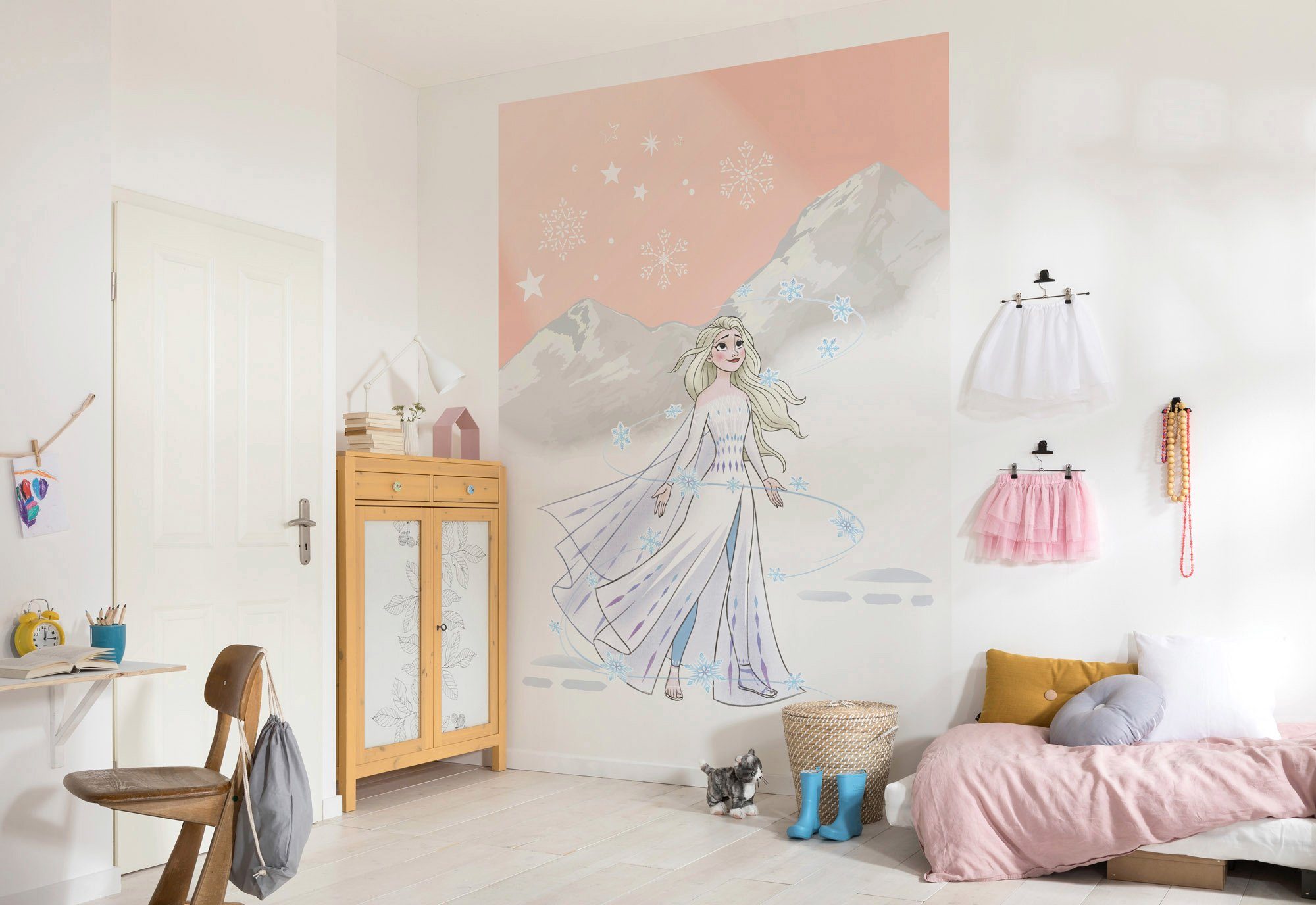 Komar Vliesbehang Digitale print vlies - Frozen Winter Magic - Afmeting 200 x 280 cm