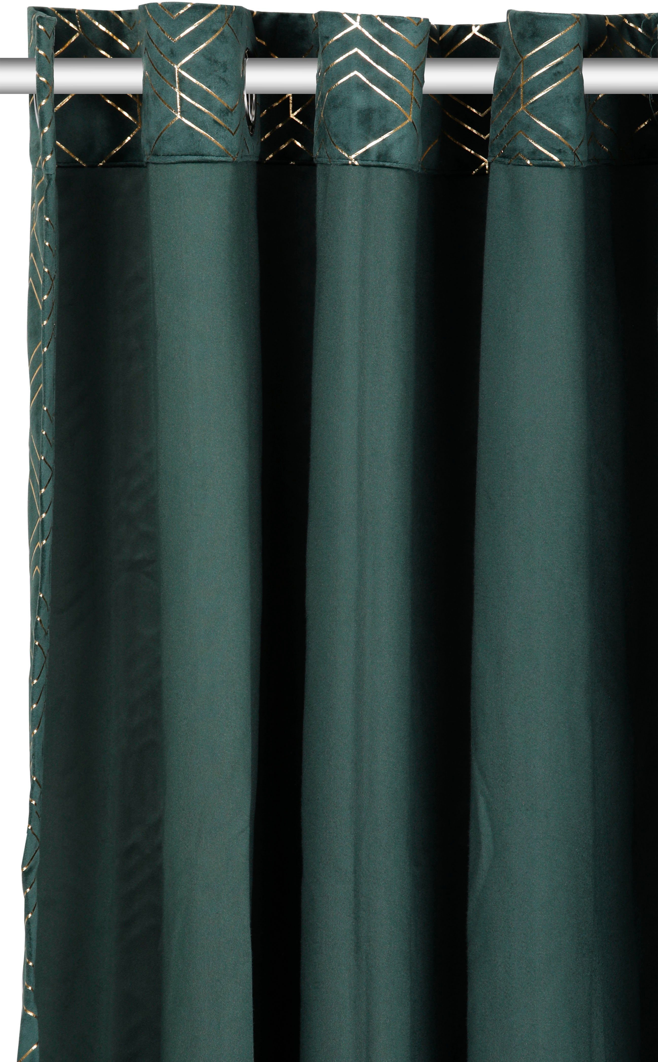 my home Gordijn Velvet Foil (2 stuks)