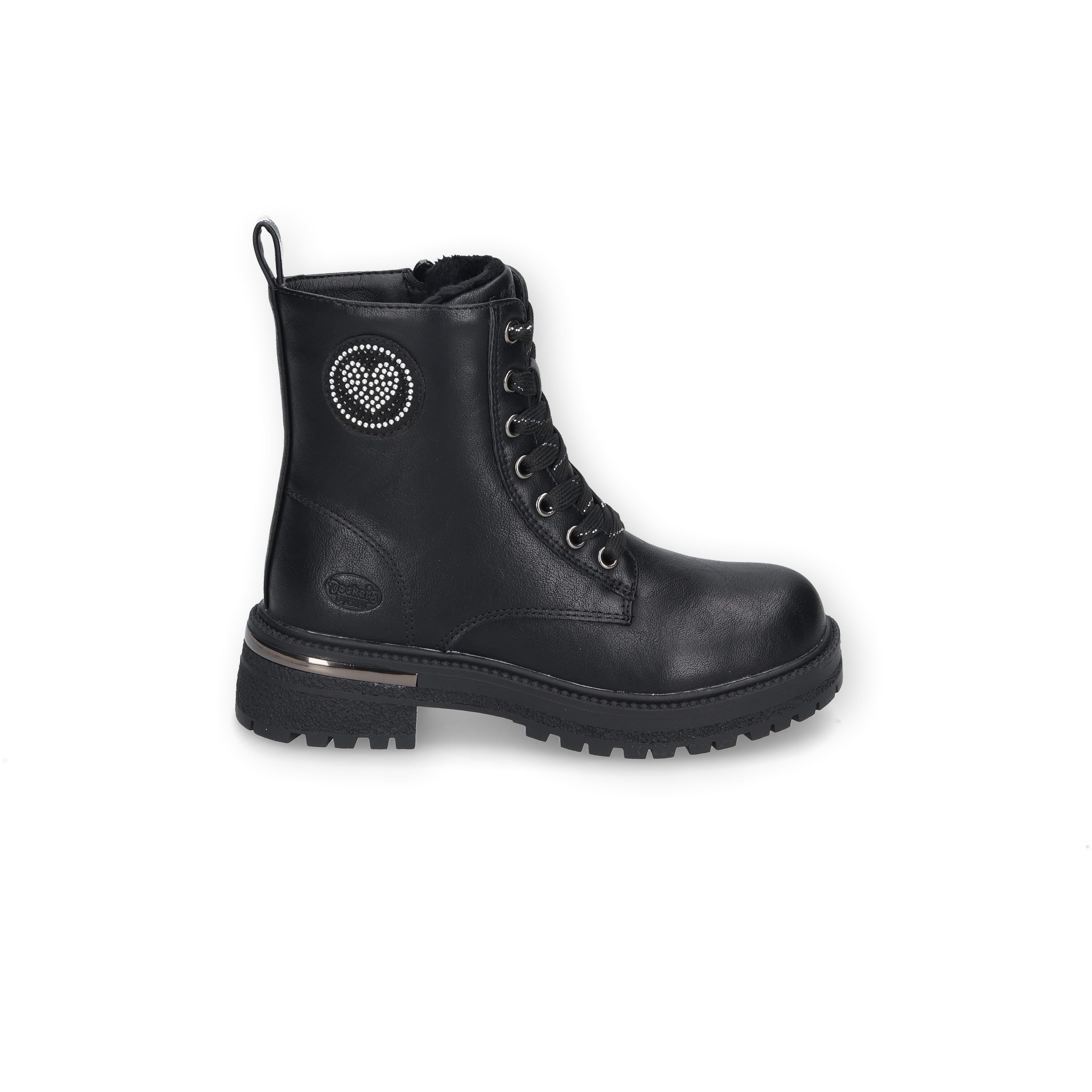 Dockers by Gerli Veterschoenen Biker boots, laarzen met praktische ritssluiting aan de binnenkant