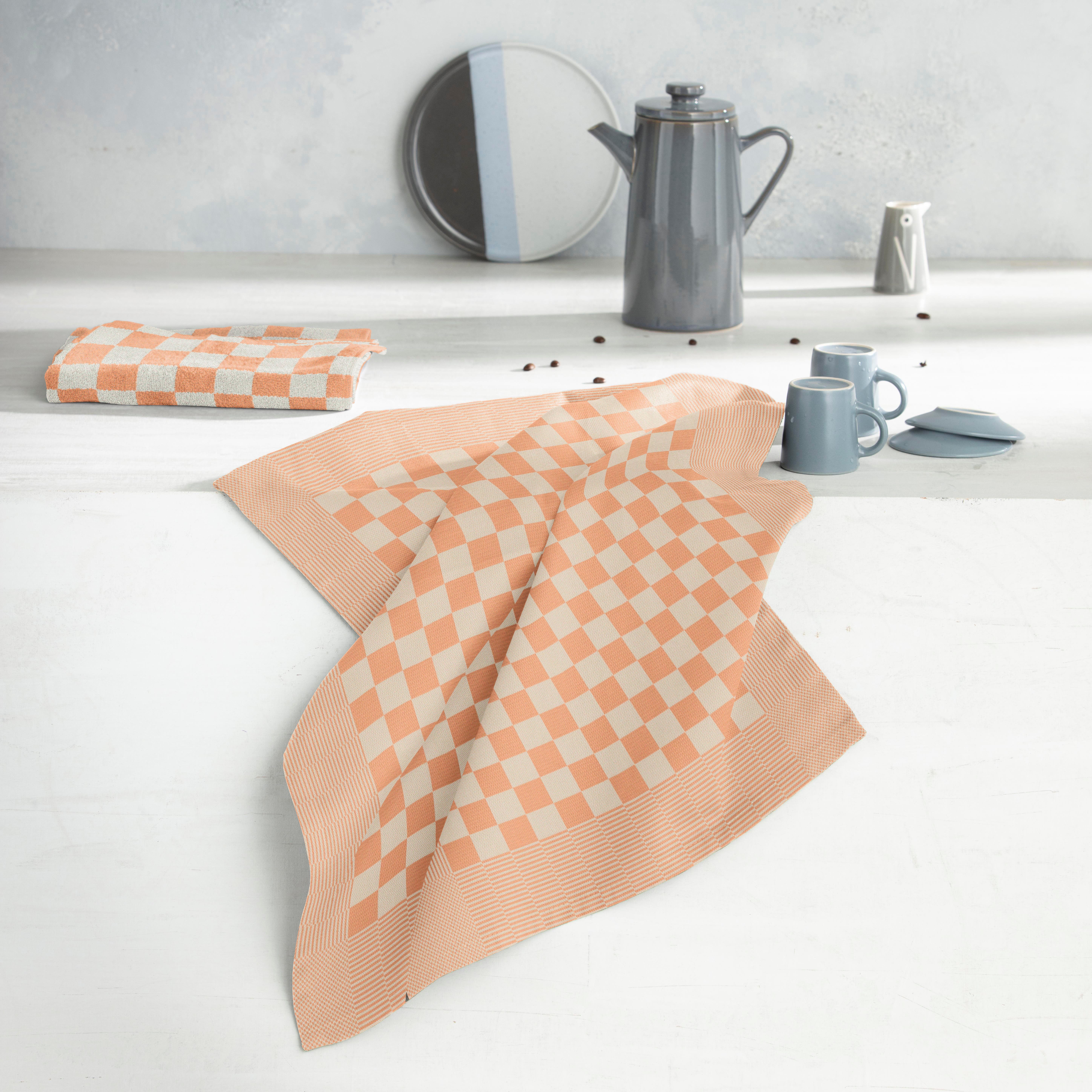 DDDDD Theedoek Barbecue, 65x65 cm, van 100% katoen, jacquard-weefsel (set, 6-delig)
