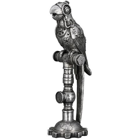 Casablanca by Gilde Dierfiguur Skulptur Parrot Steampunk (1 stuk)