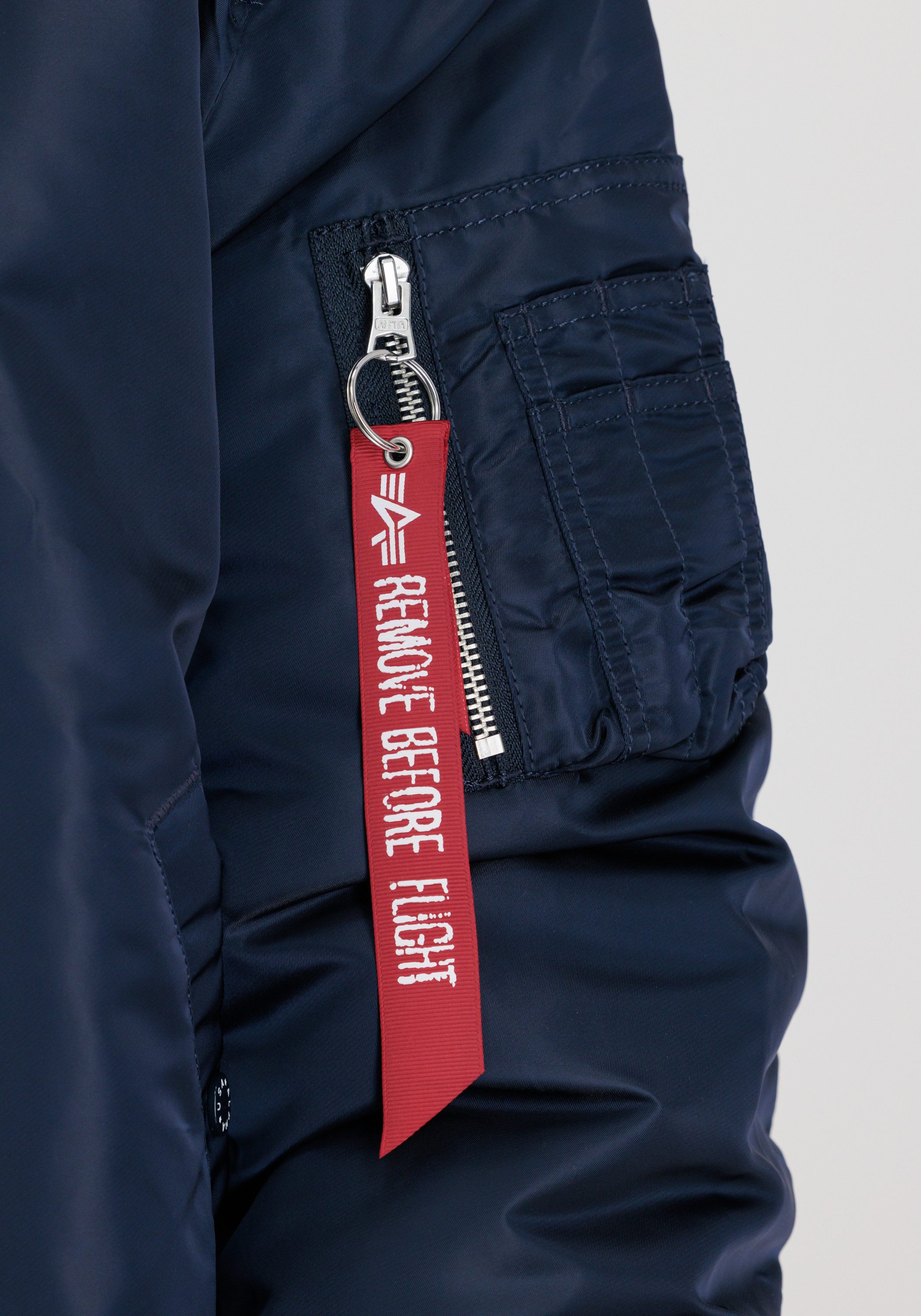 Alpha Industries Bomberjack MA-1 Zip Hood Print