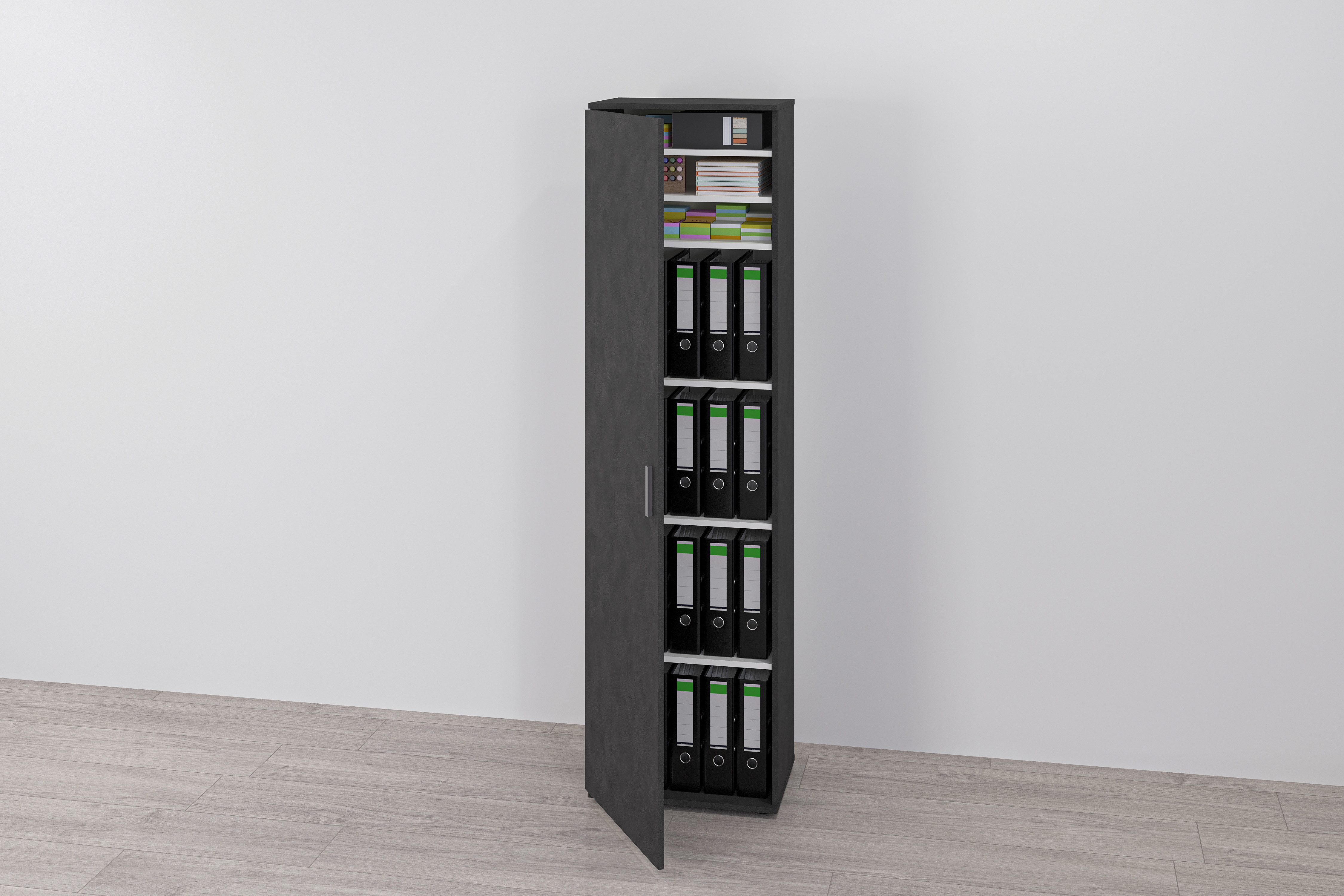 FMD Multifunctionele kast Inca 1 Garderobekast, archiefkast, breedte 50 cm, hoogte 184 cm