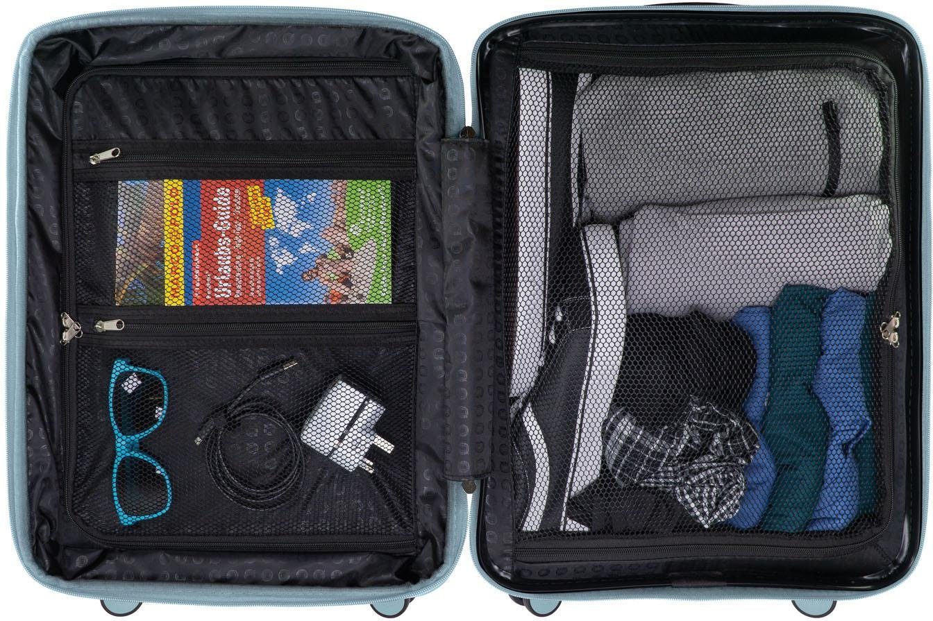 Hauptstadtkoffer Hardshell-trolley Mitte, verschillende maten en kleuren Harde koffer reisbagage TSA-slot volumevergroting bij M/L