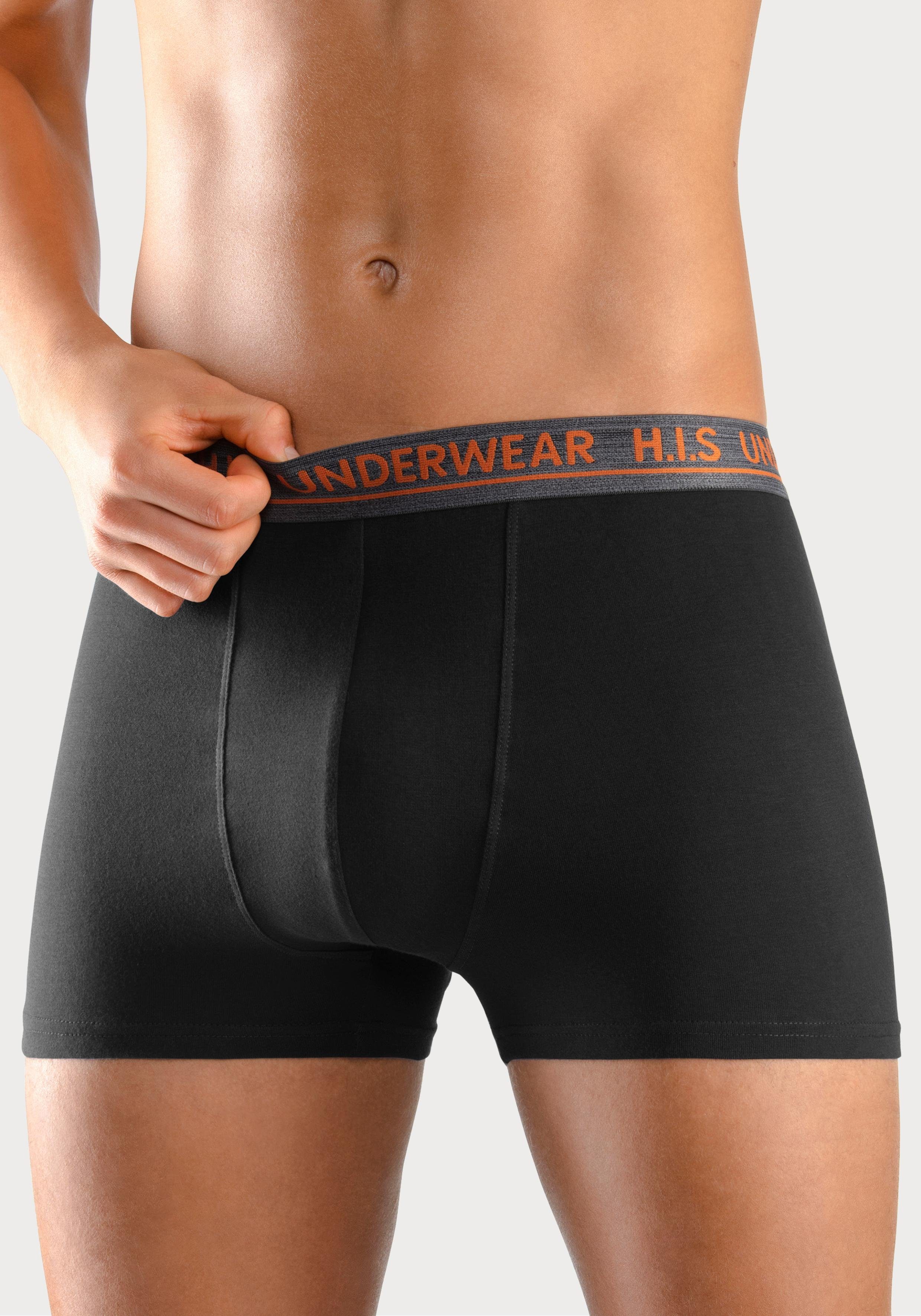 H.I.S Boxershort voor heren met comfortabele stretchband (set, 4 stuks)