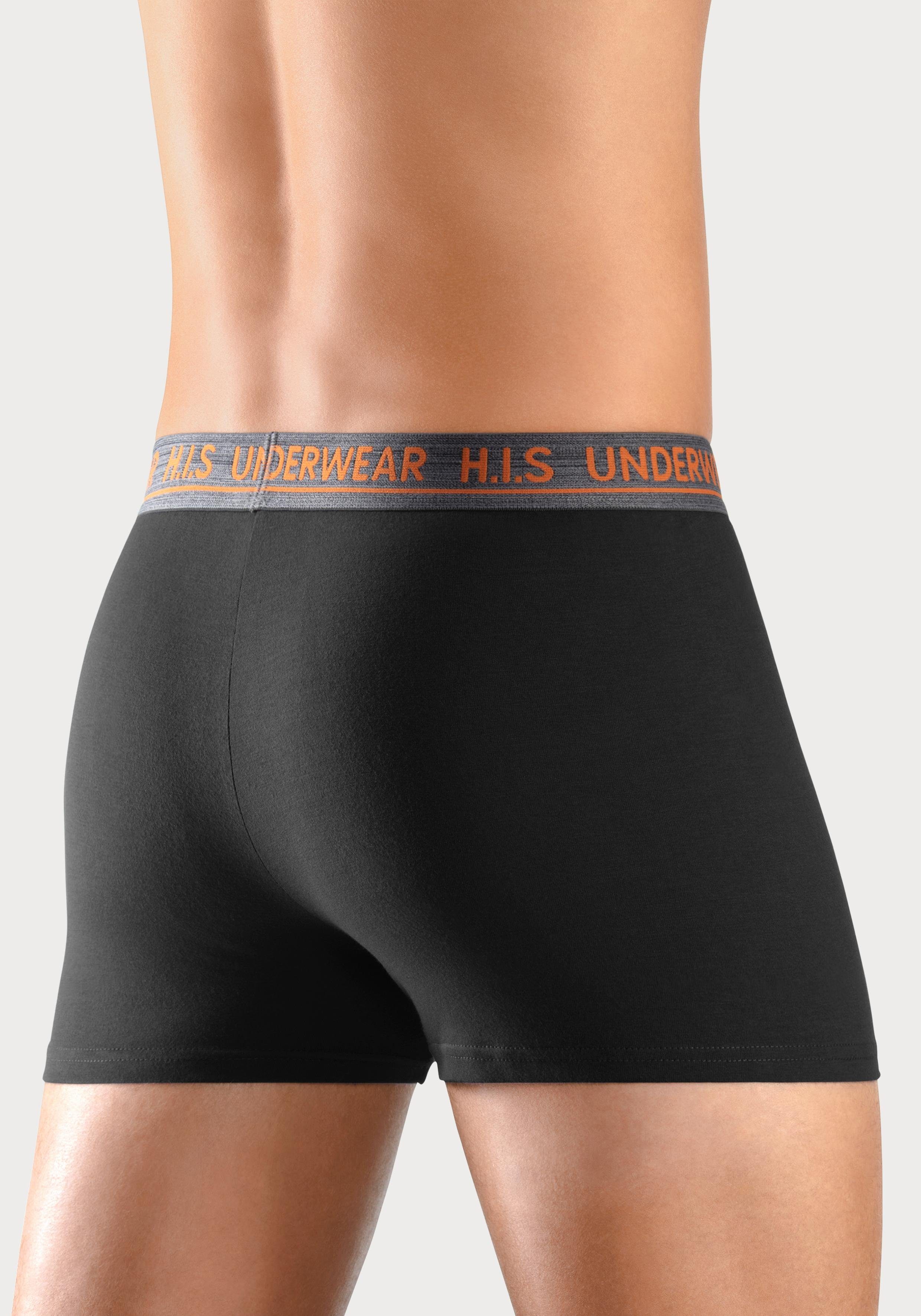H.I.S Boxershort voor heren met comfortabele stretchband (set, 4 stuks)