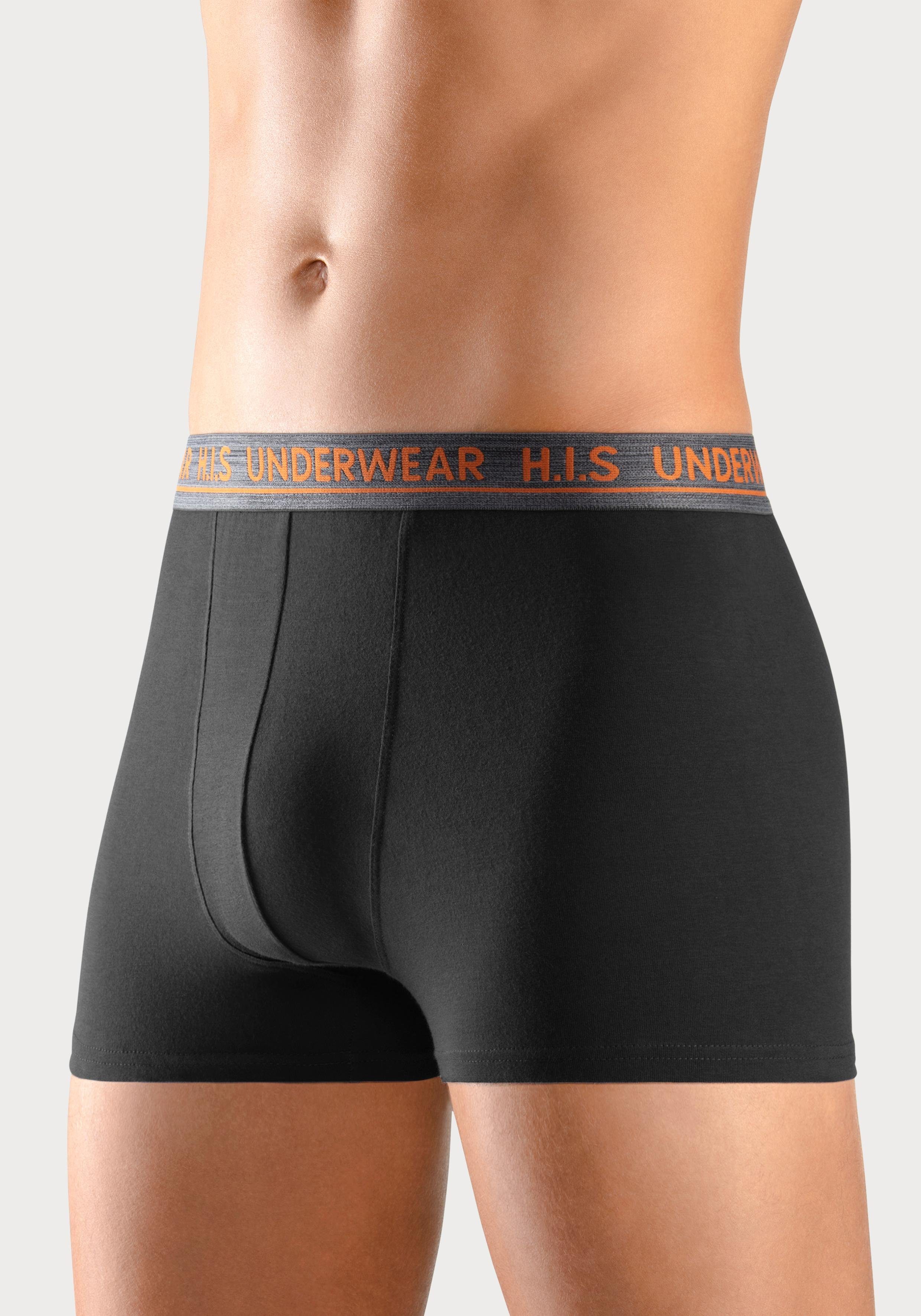 H.I.S Boxershort voor heren met comfortabele stretchband (set, 4 stuks)