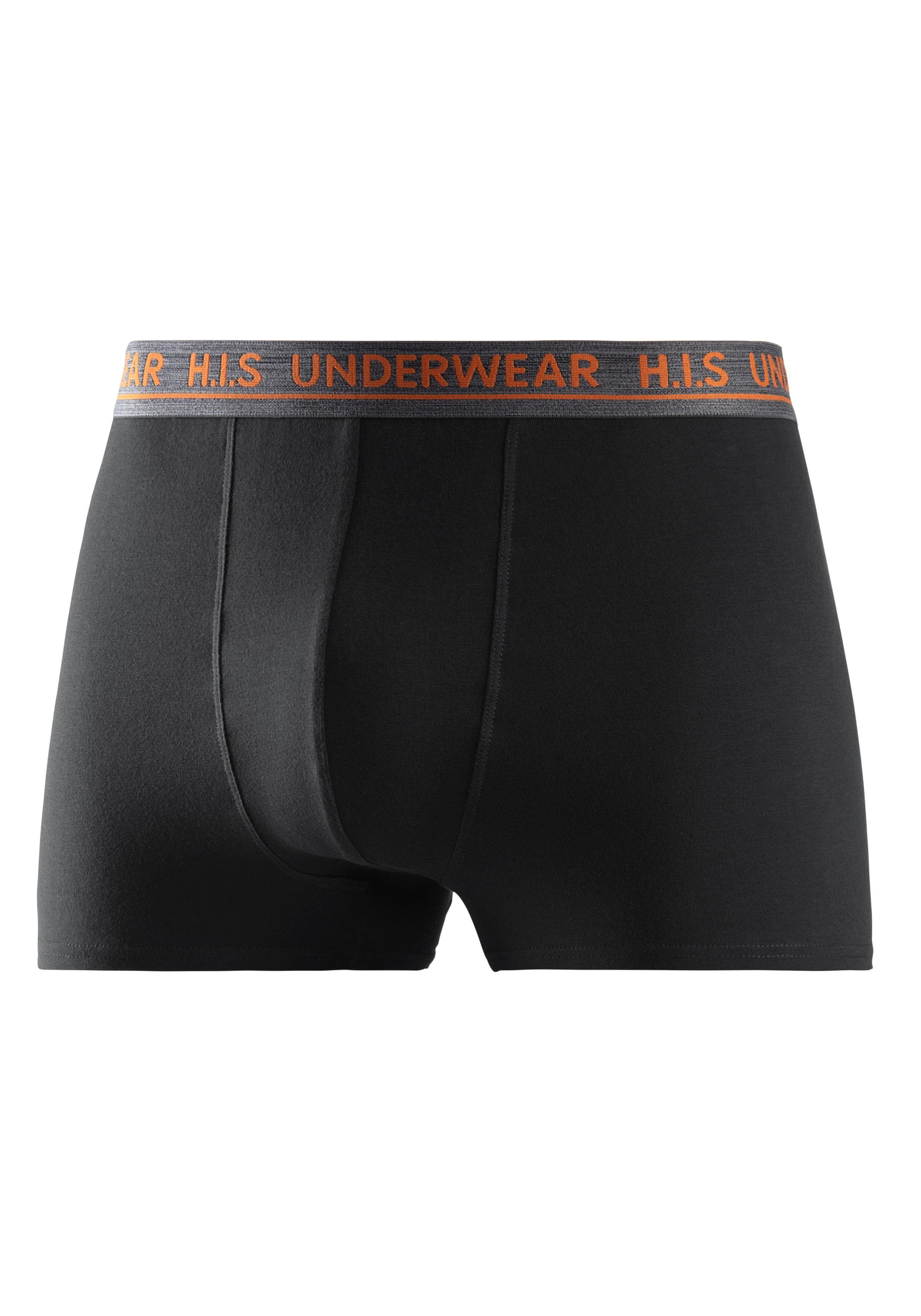 H.I.S Boxershort voor heren met comfortabele stretchband (set, 4 stuks)