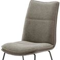 mca furniture stoel hampton stoel tot 120 kg belastbaar (set, 2 stuks) bruin