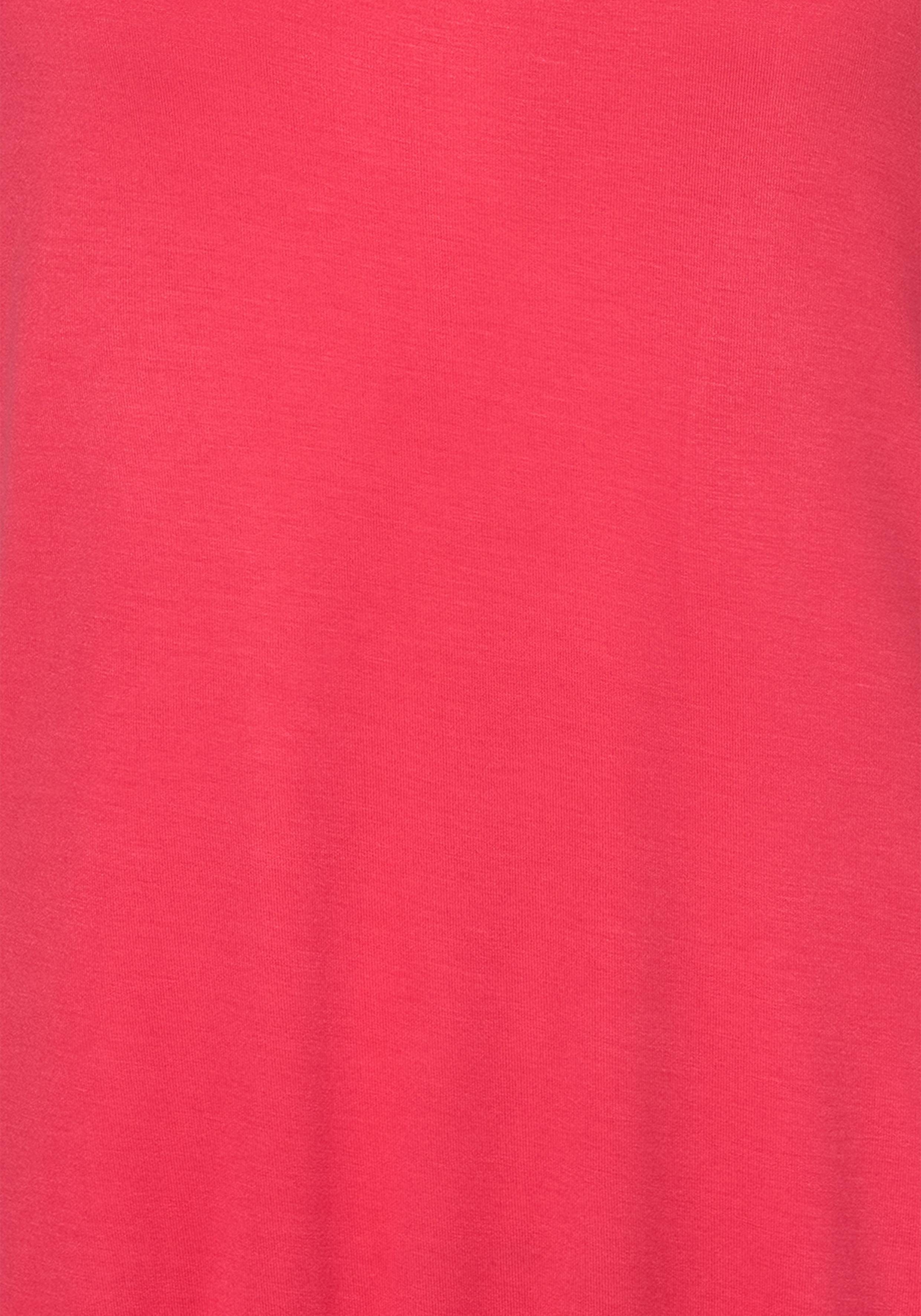 Vivance Shirt met korte mouwen Met elastiek in de band van zachte viscose-stretch