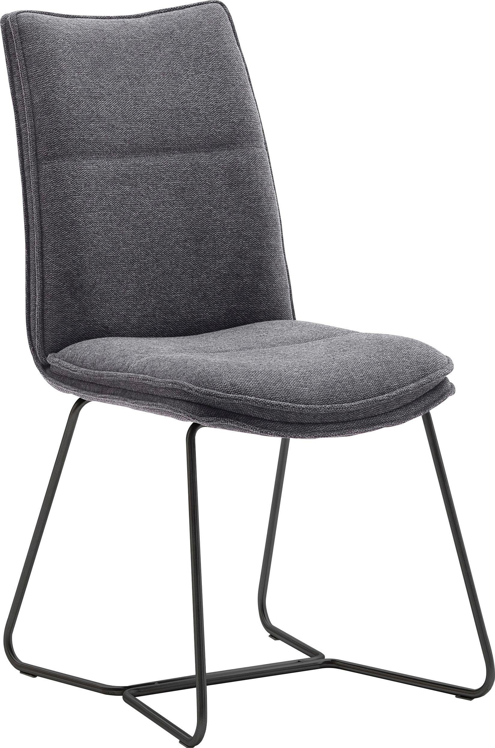 MCA furniture Stoel Hampton 2-set, met handgreep, belastbaarheid 120 kg, zithoogte ca. 49 cm (2 stuks)