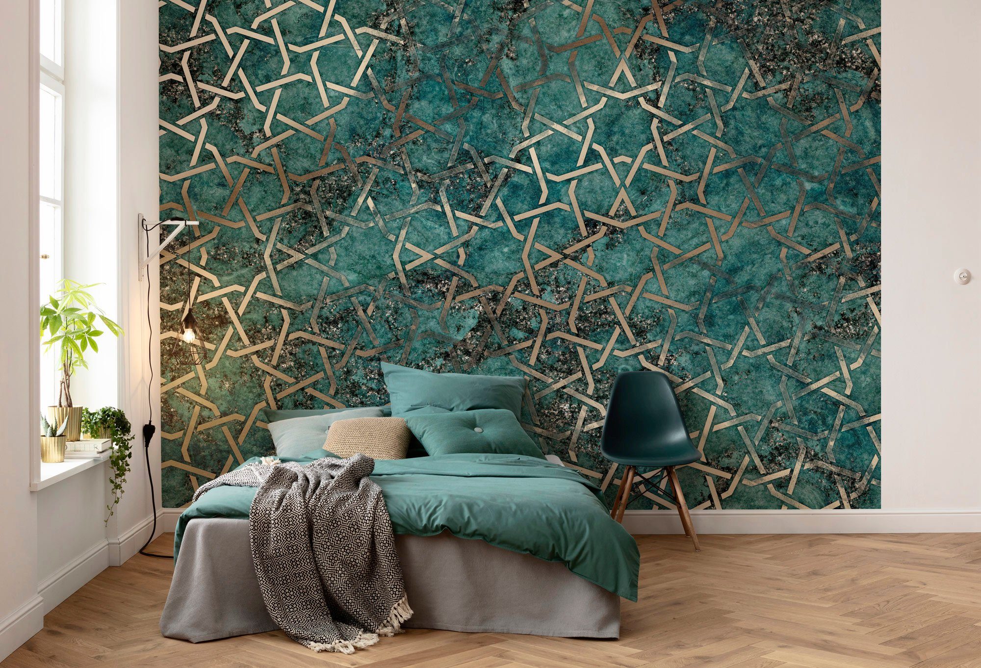 Komar Vliesbehang Digitale print vlies - Starlight - Afmeting 350 x 250 cm