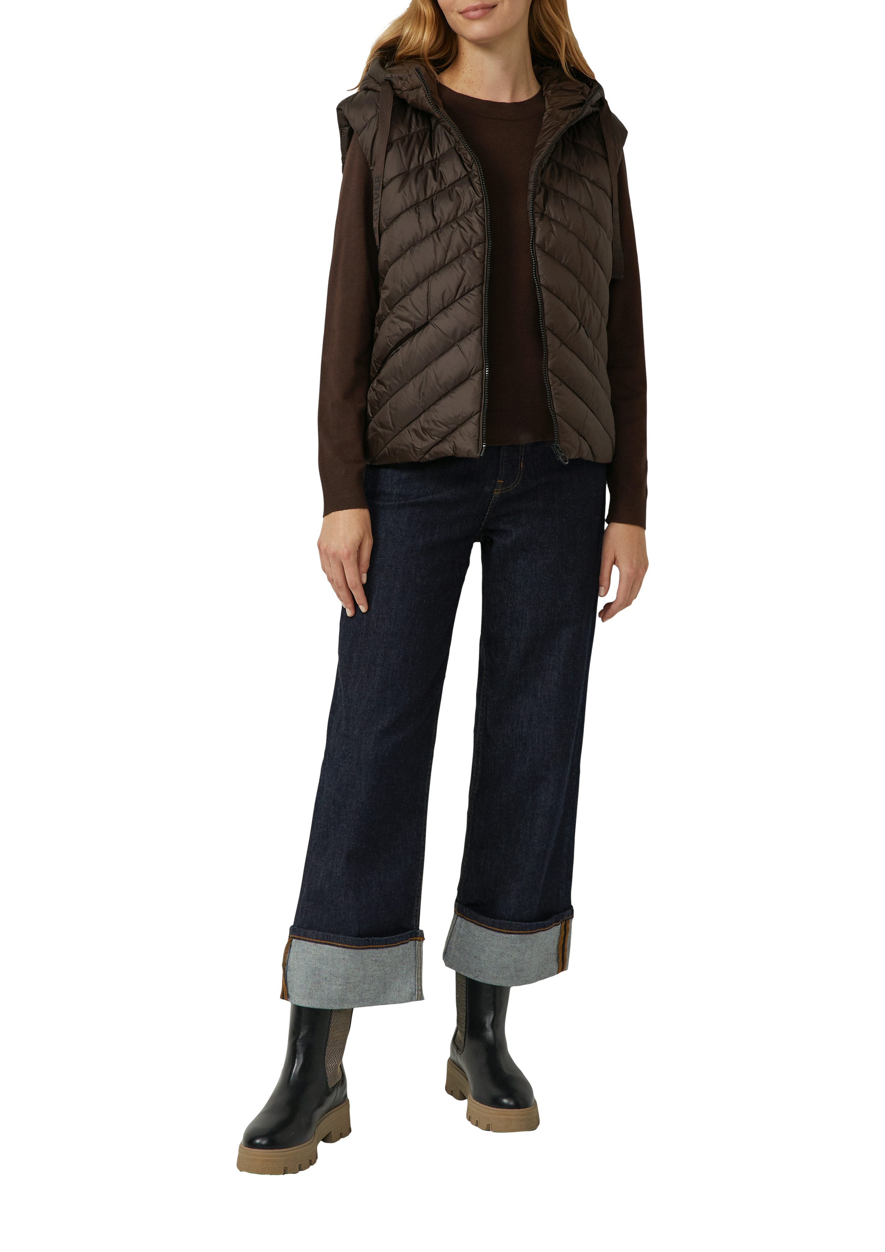 s.Oliver Gebreide trui gemaakt van viscose