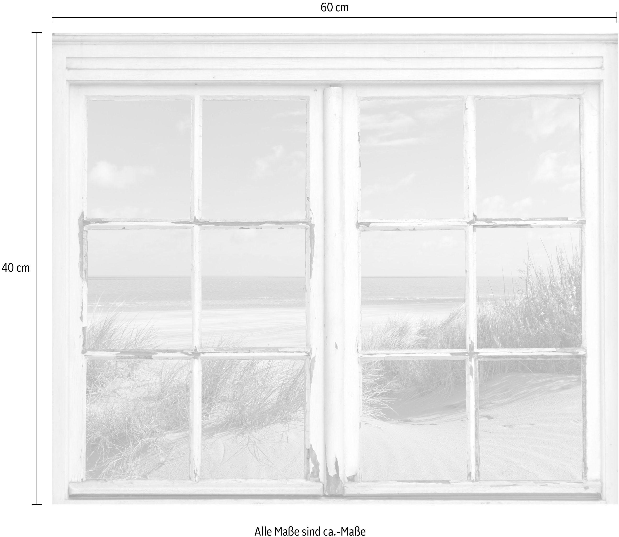 queence Wandfolie Duinen Muursticker, muurdecoratie, zelfklevend, duinen, zand, 3D