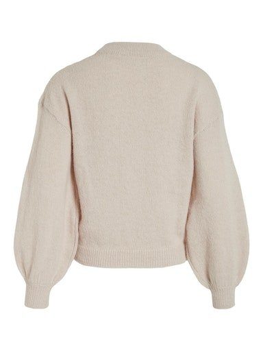 Vila Gebreide trui VICHINTI O-NECK CABLE KNIT TOP/SU-NOOS