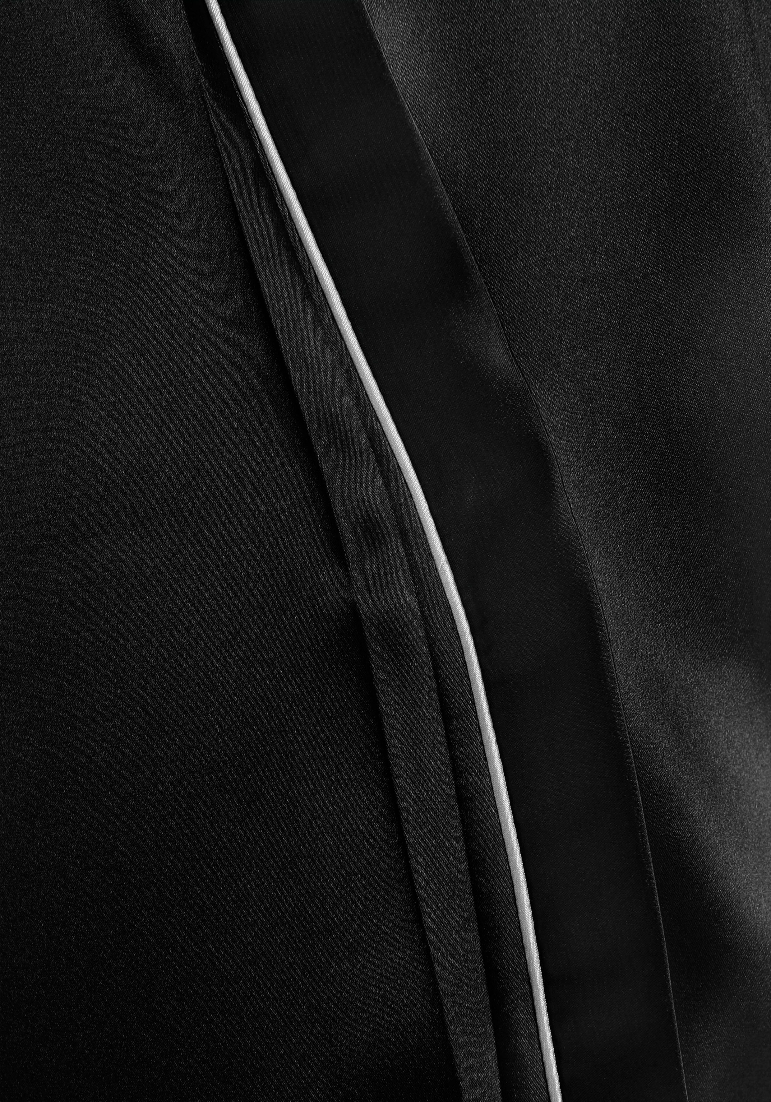 Bruno Banani Kimono met contrasterende paspel-details