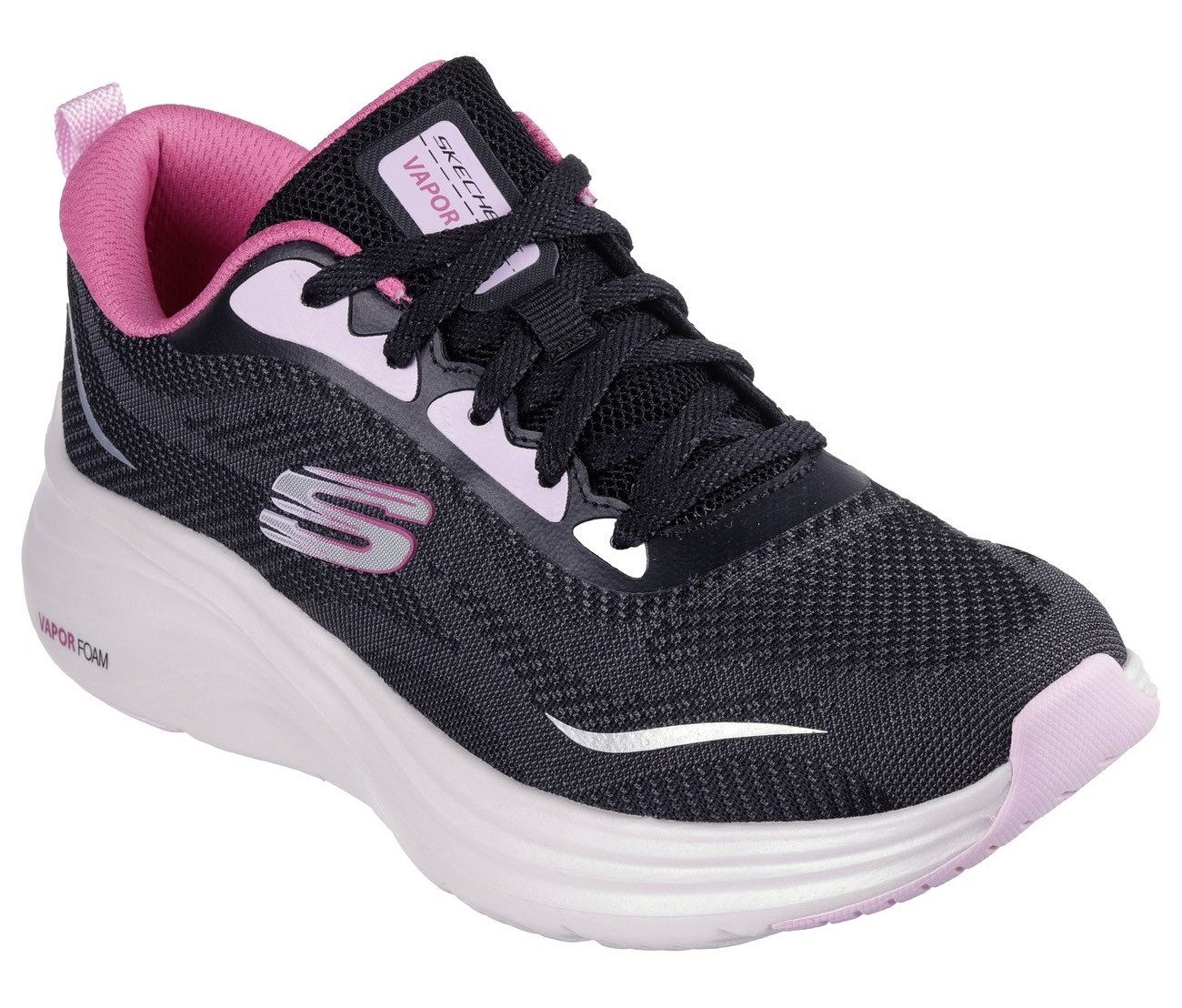 Skechers Sneakers VAPOR FOAM-SMOOTH RIDE , trainingsschoen, veterschoen in vegan uitvoering