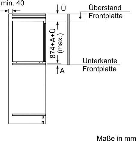 NEFF Inbouwvrieskast GI1216DE0