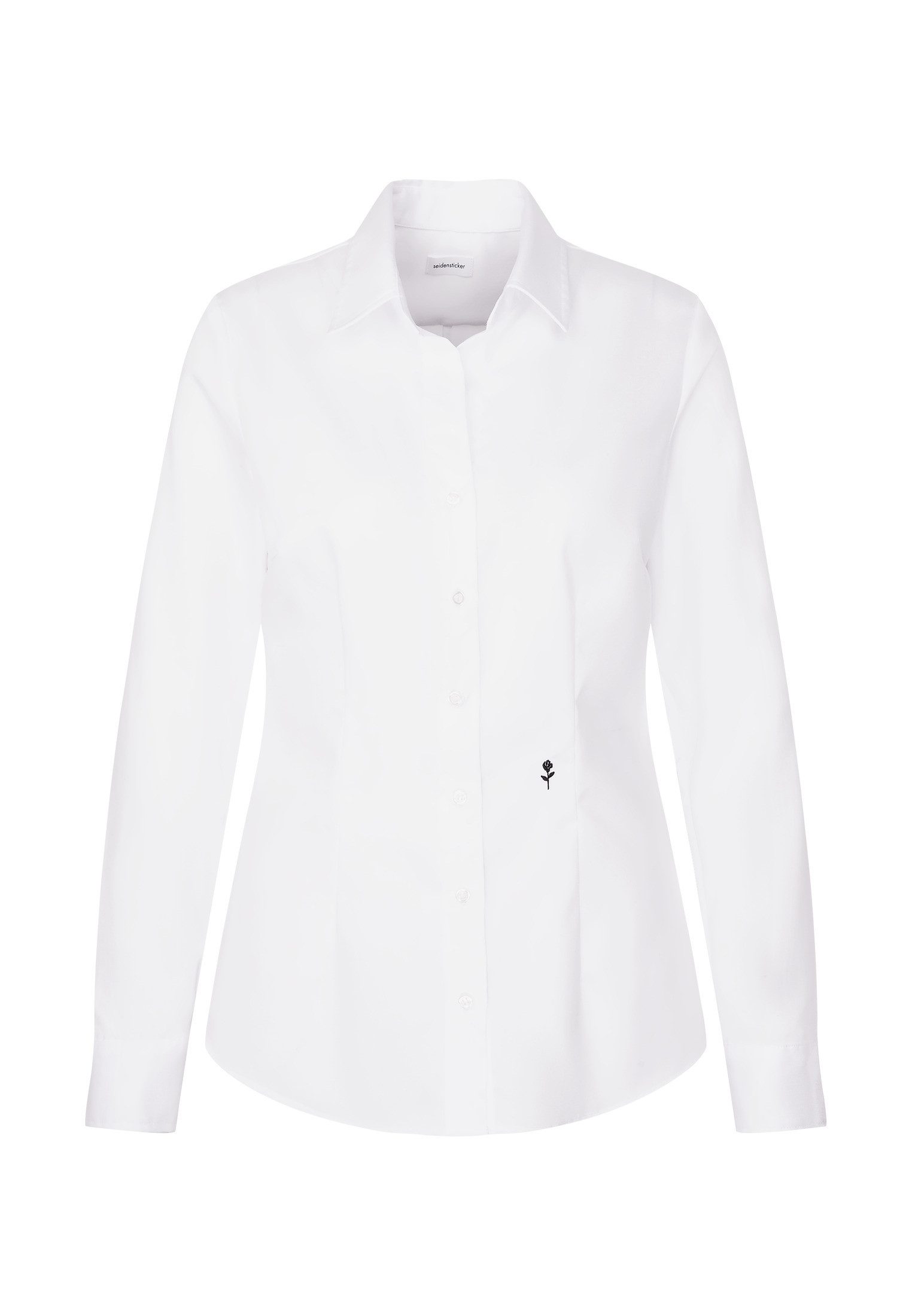 seidensticker Overhemdblouse 1/1 kraag uni