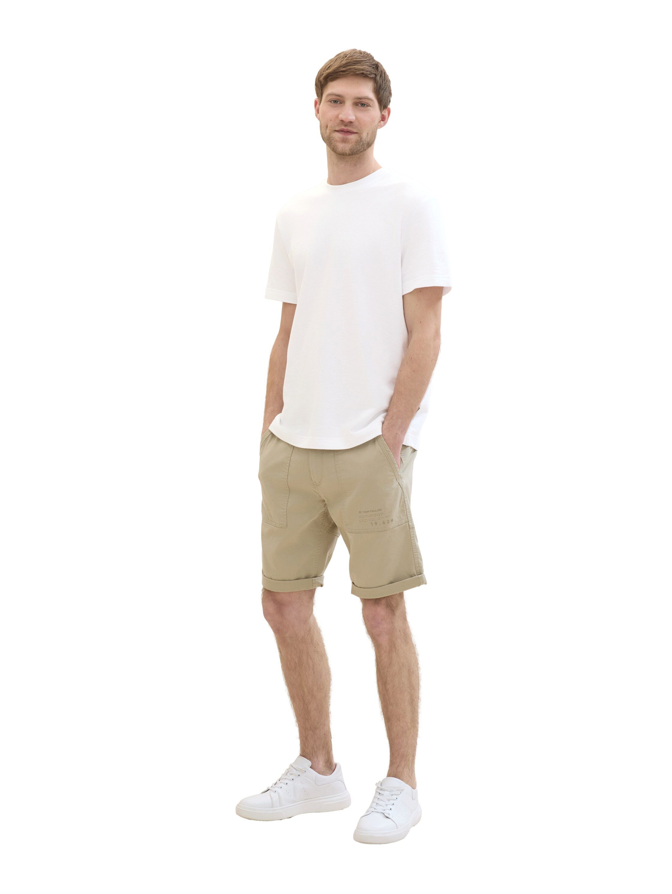 Tom Tailor Bermuda met utility details