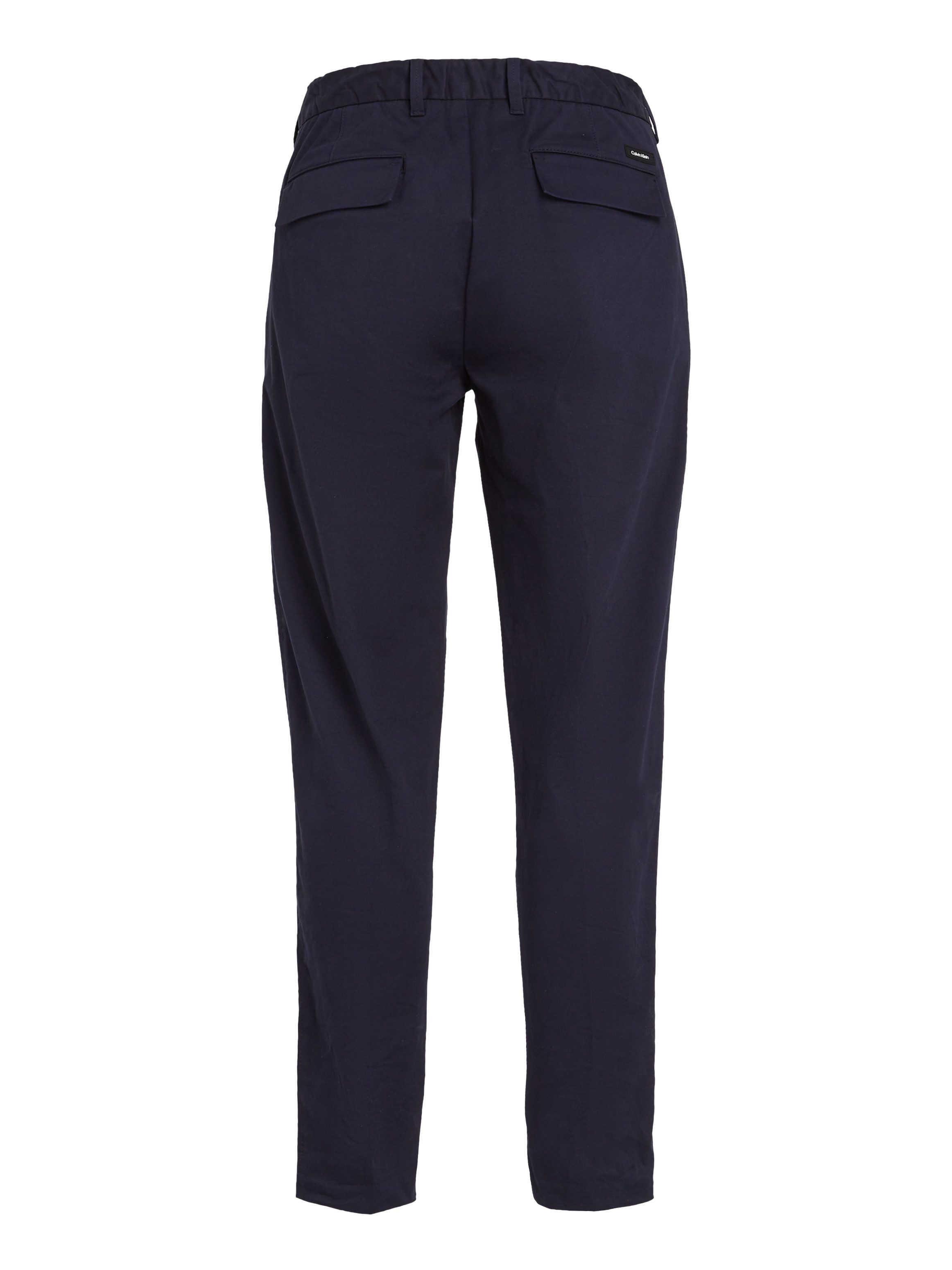 Calvin Klein Pantalon met vouw MODERN TWILL TAPERED PLEAT PANTS