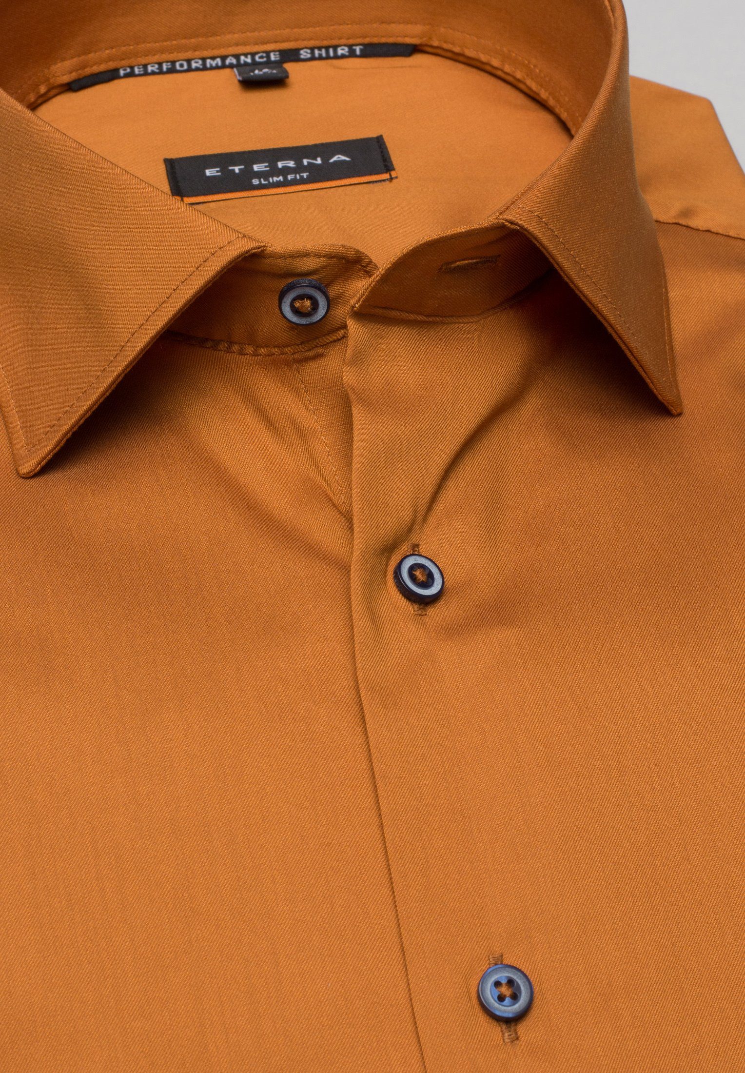 Eterna Overhemd met lange mouwen Slim fit EASY IRON (gemakkelijk te strijken)