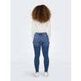 only ankle jeans onlblush mid sk ank rw dnm rea1319 noos blauw