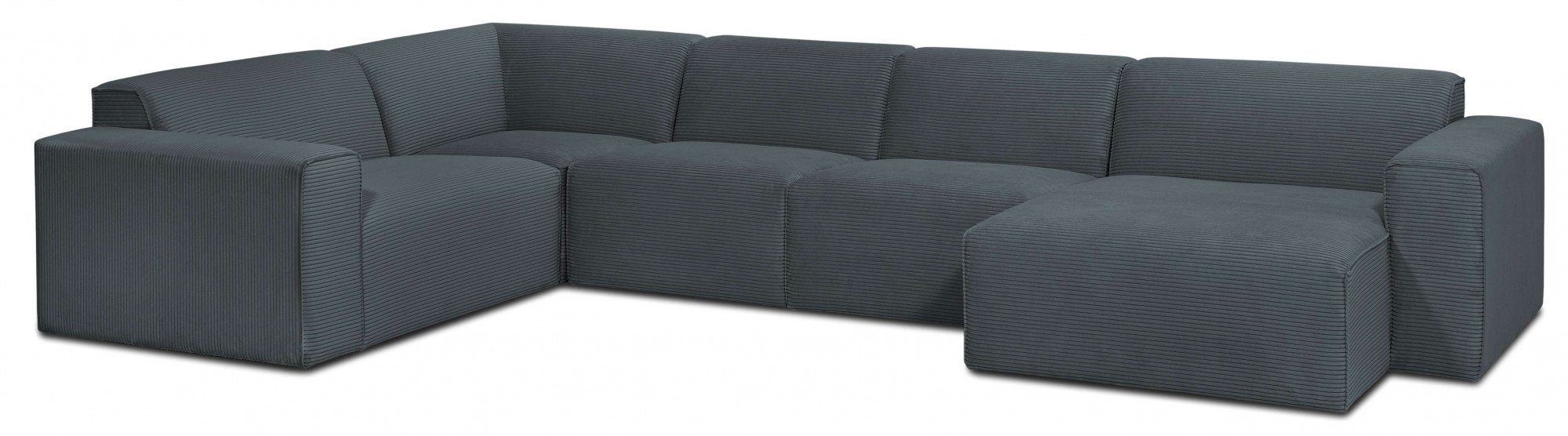 INOSIGN Zithoek Clayton in een trendy ribfluwelen bekleding, diverse combinaties mogelijk