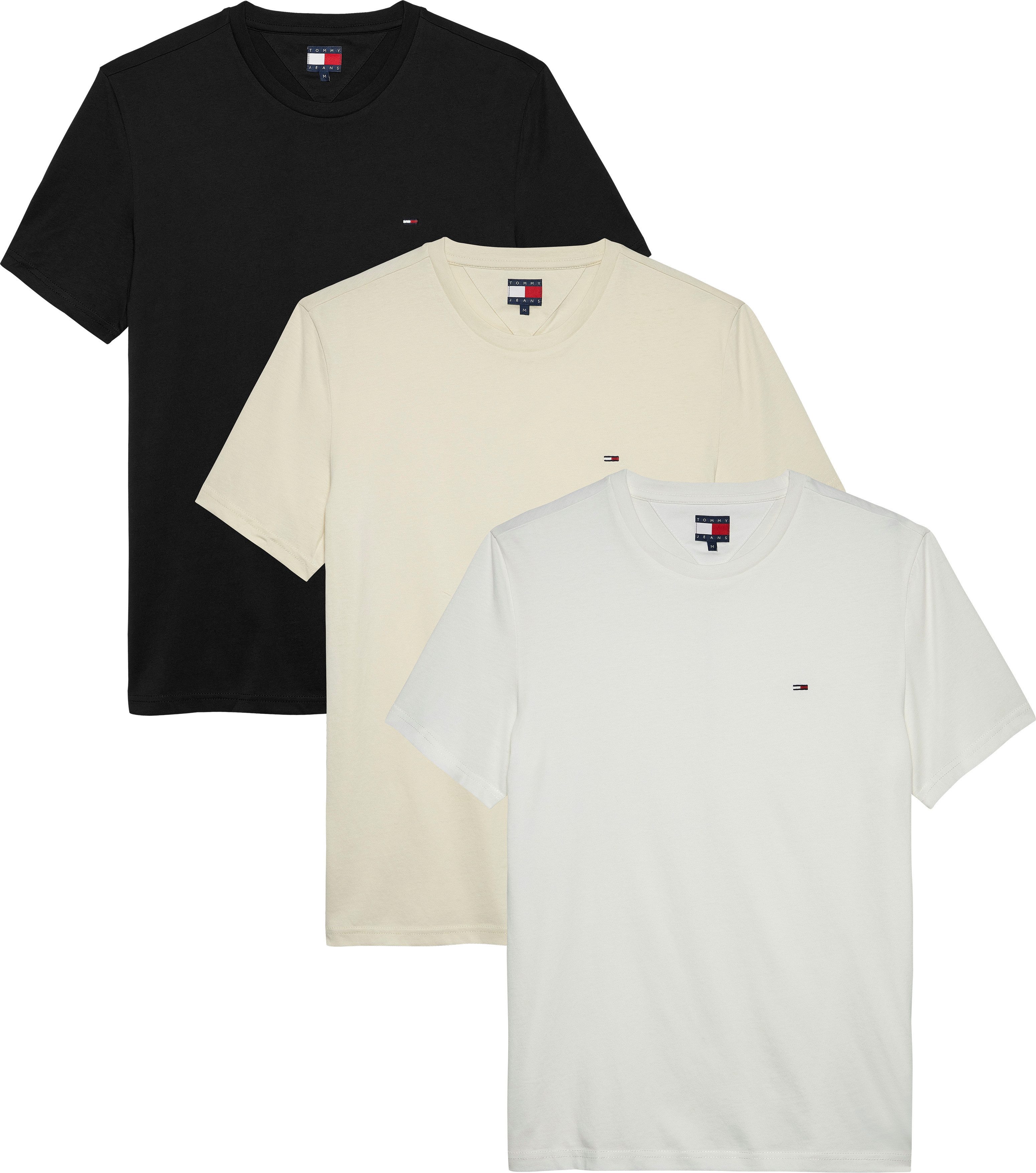 TOMMY JEANS T-shirt TJM XSLIM 3 PACK TEE