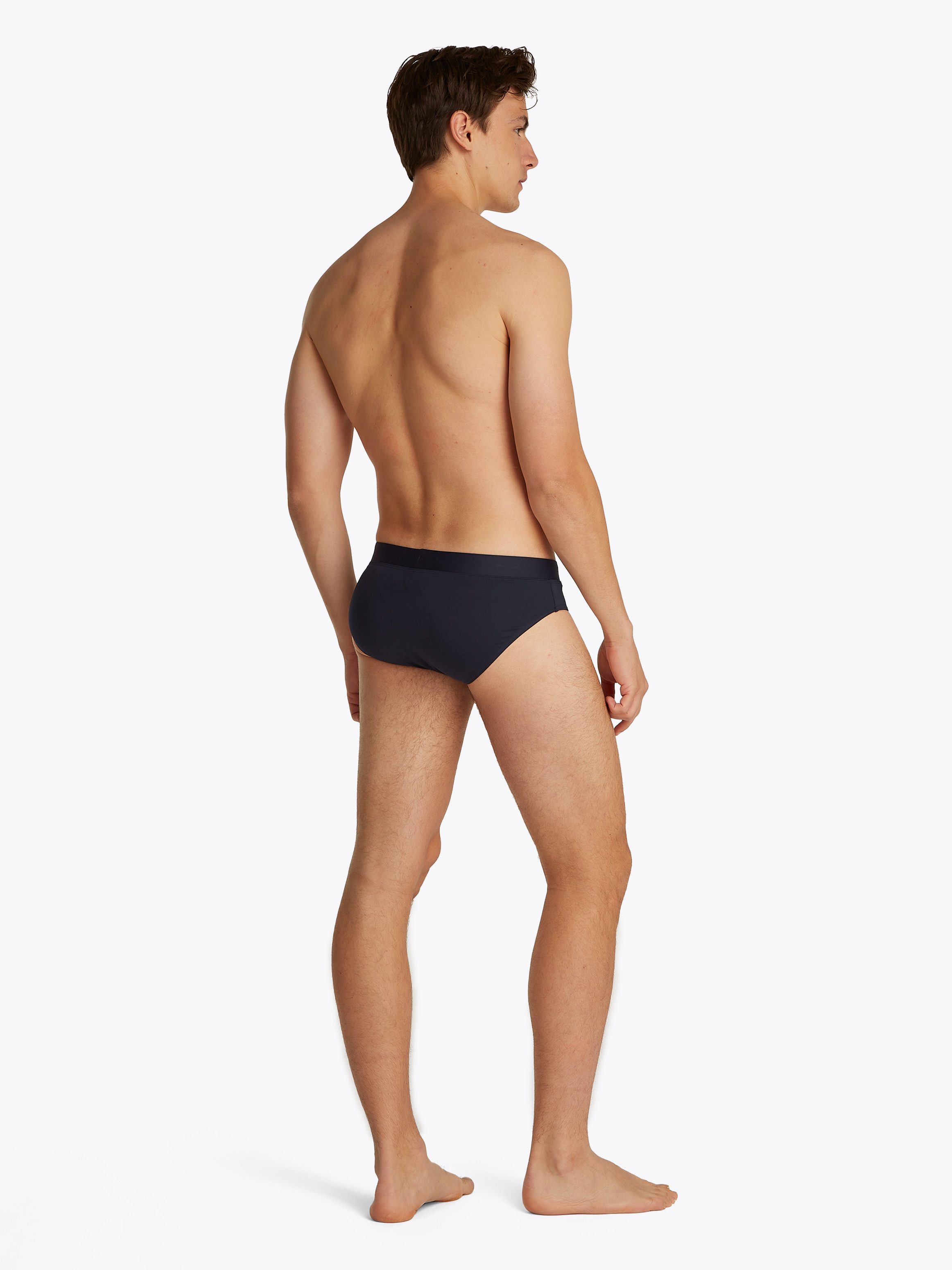 Tommy Hilfiger Swimwear Zwembroek Brief met een logo-opschrift