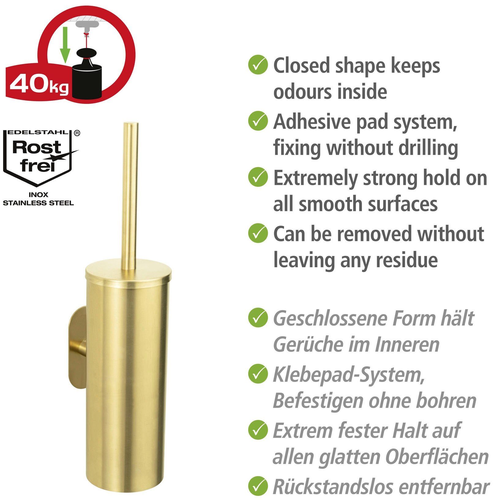 WENKO Toiletset Turbo-Loc® Orea gesloten