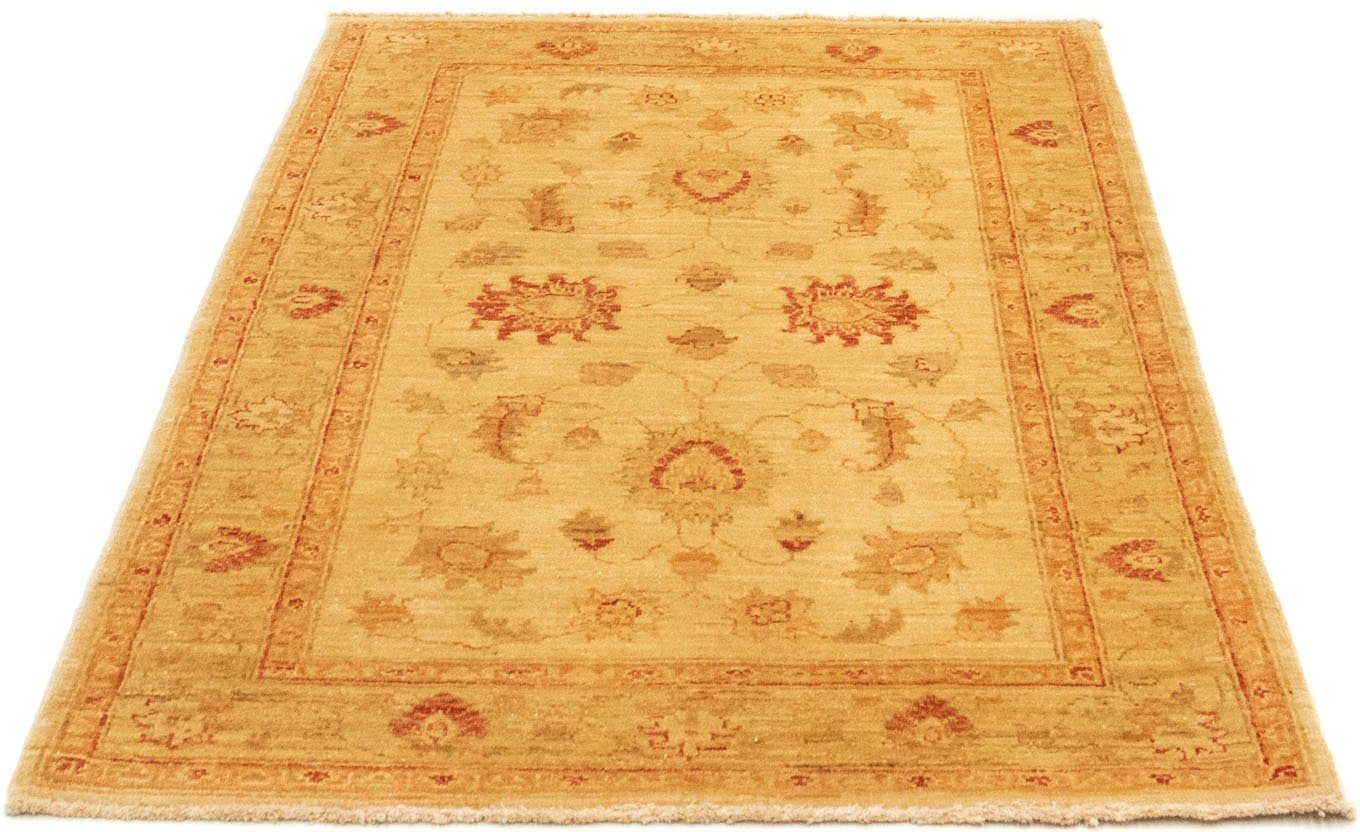 morgenland Wollen kleed Farahan vloerkleed met de hand geknoopt beige