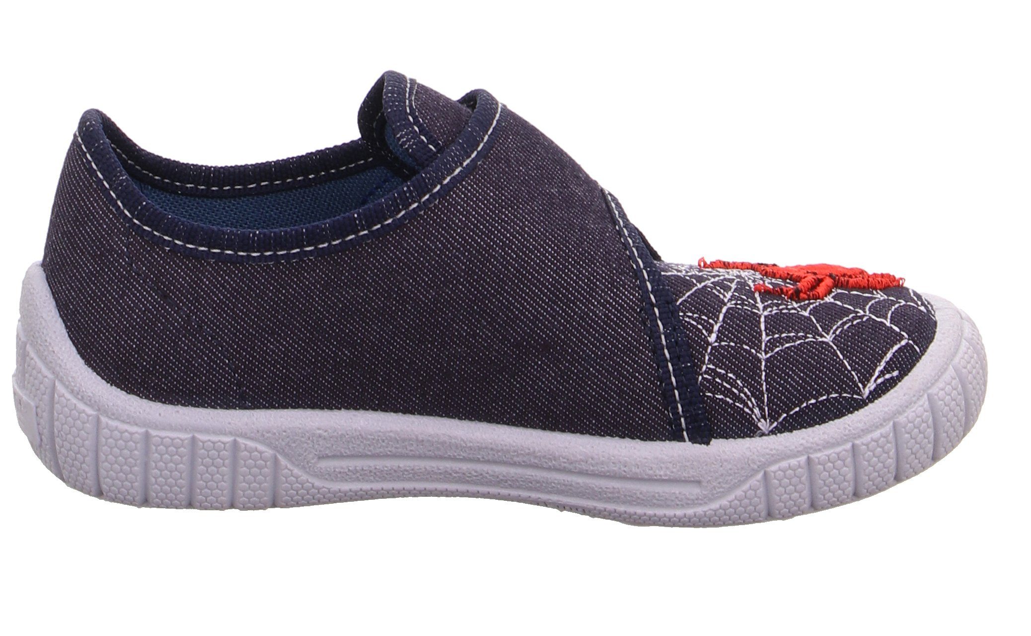 Superfit Pantoffels BILL WMS: normaal Klittenbandschoen, kleuterschool schoen met mooi motief