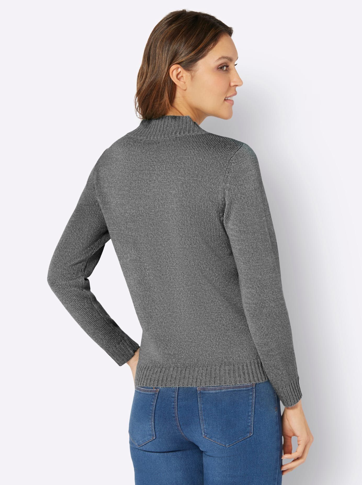 Classic Basics Gebreide Trui met lange mouwen