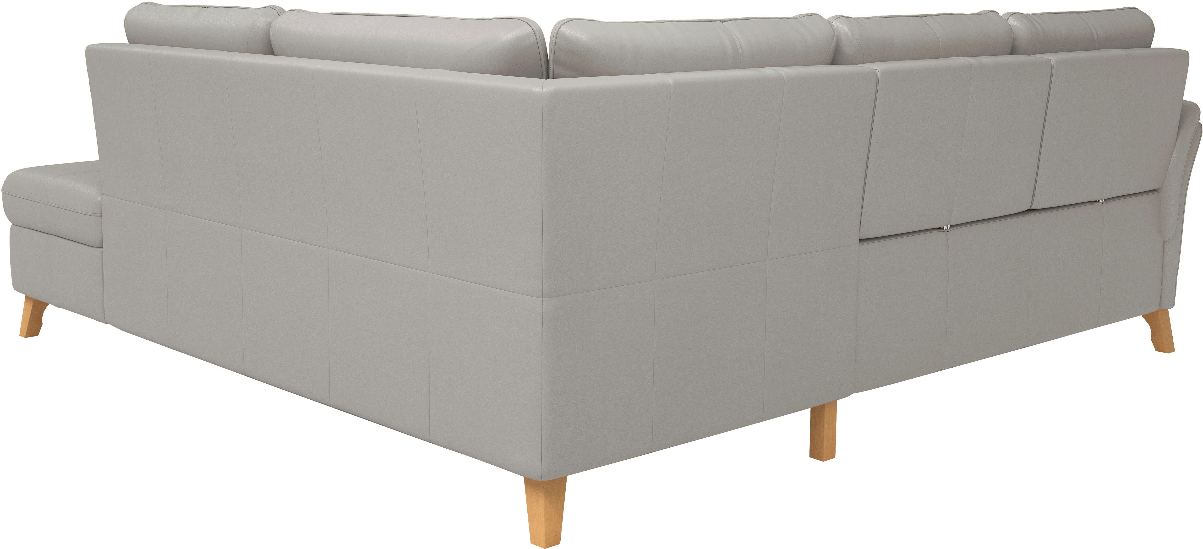 sit&more Hoekbank Göteborg inclusief zitdiepteverstelling, optioneel met bedfunctie & bedlade