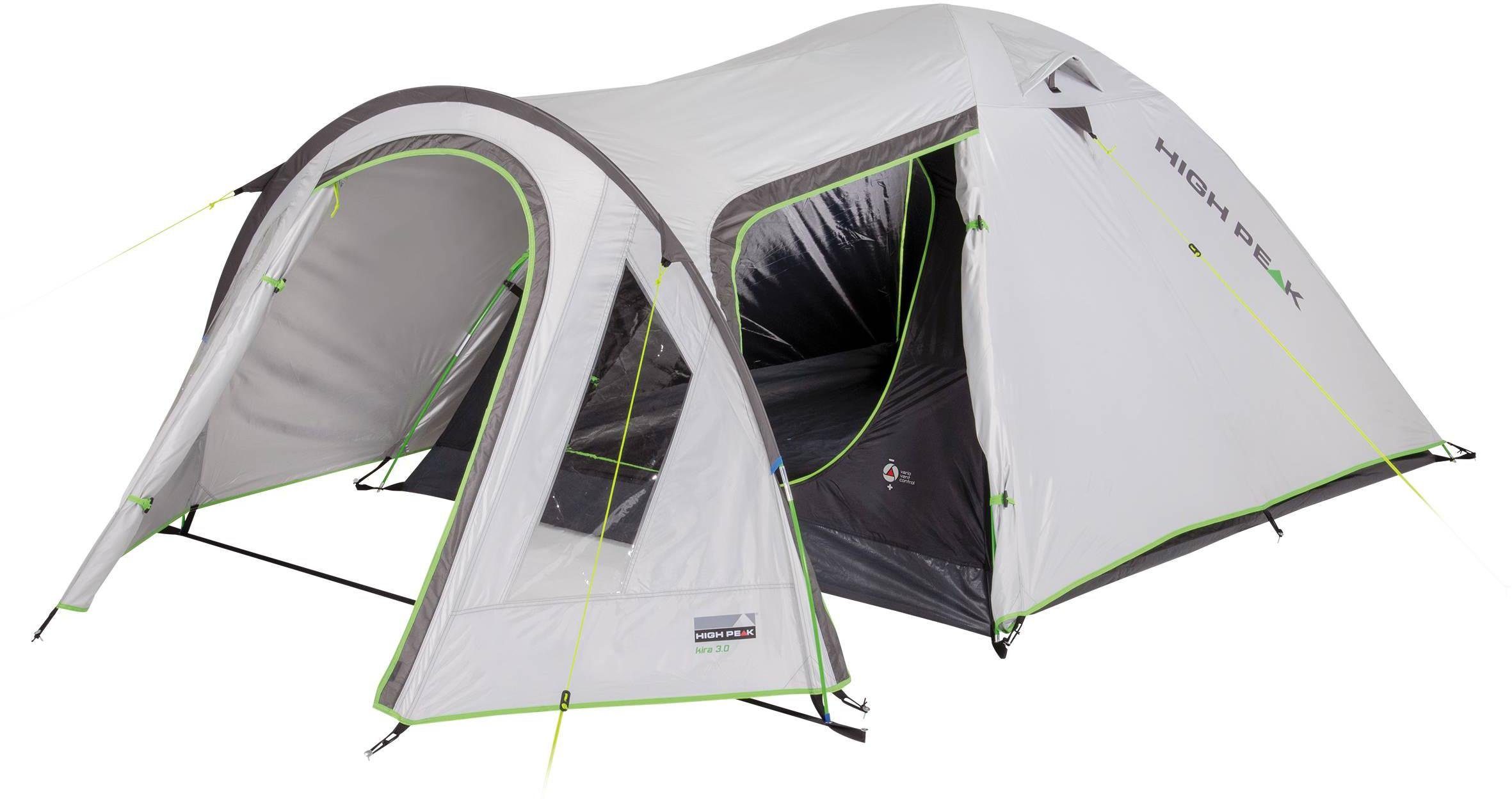 High Peak koepeltent »tent Kira 5.0«, 5 Personen (met High Peak Como 6.0 familietent Familietent Tenten De Wit