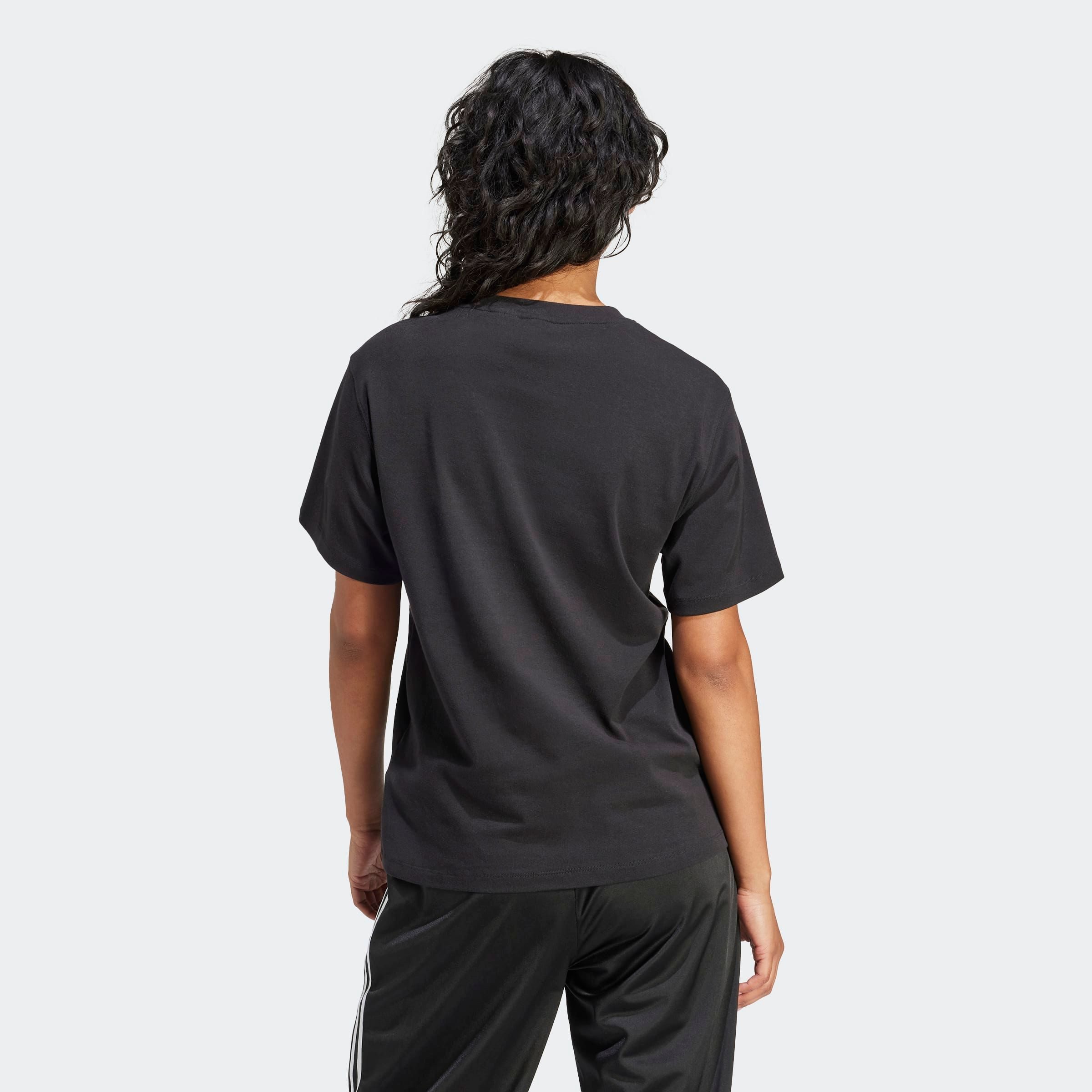 adidas Originals T-shirt TREFOIL TEE Basic shirt met grote trefoil logoprint