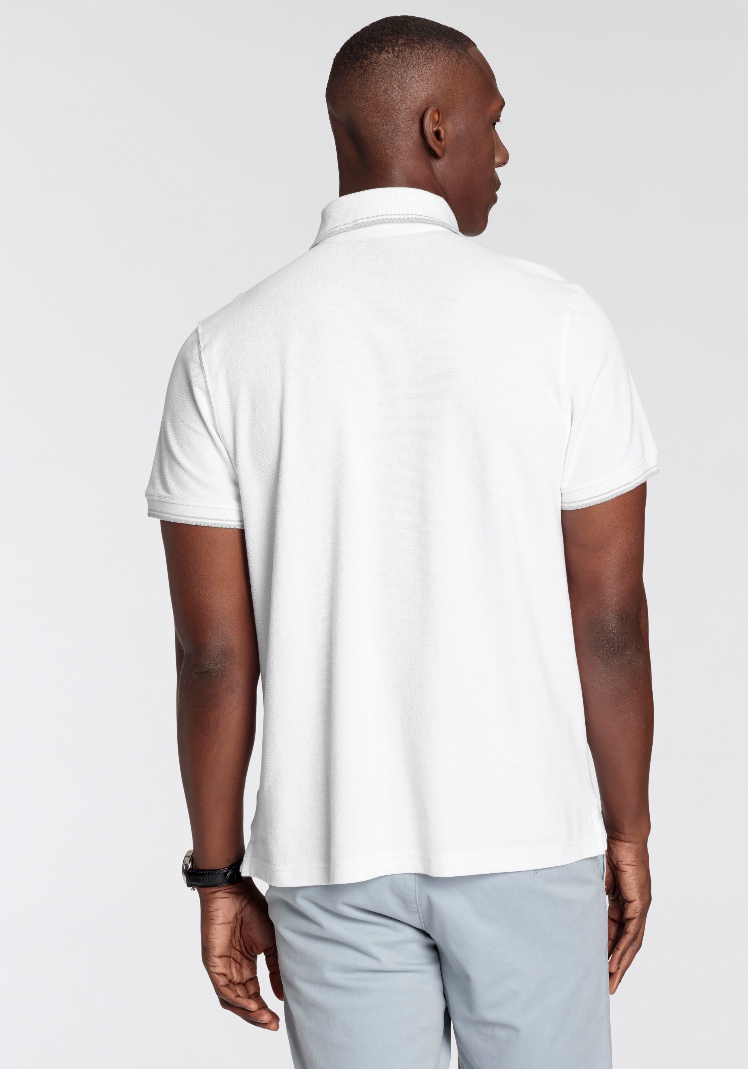 DELMAO Poloshirt Korte mouwen, losse pasvorm, polokraag, voor tennis of golf
